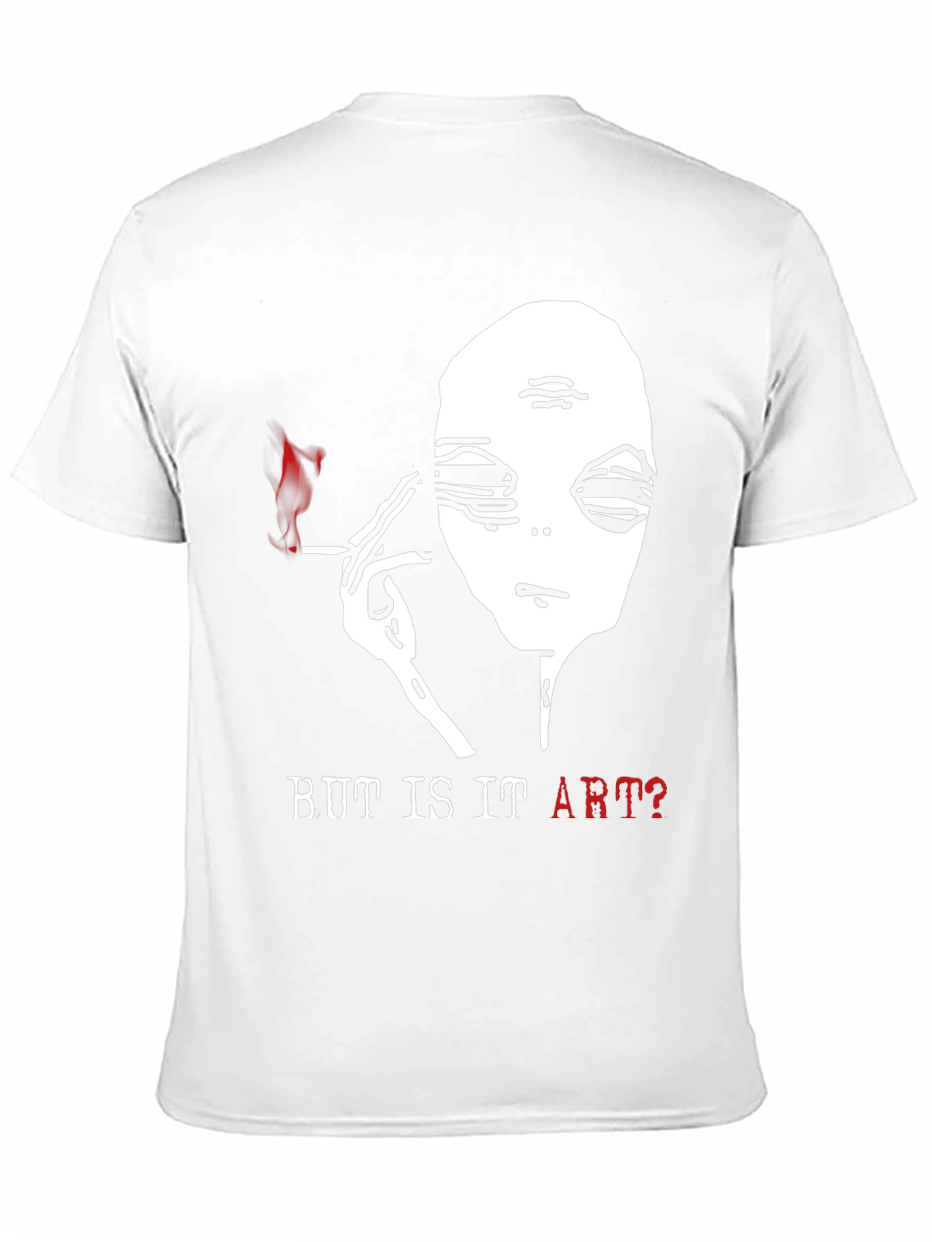Alien Smoking T-Shirt - But Is It Art?