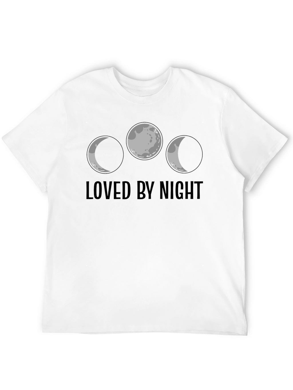 Loved by Night Moon Phases T-Shirt