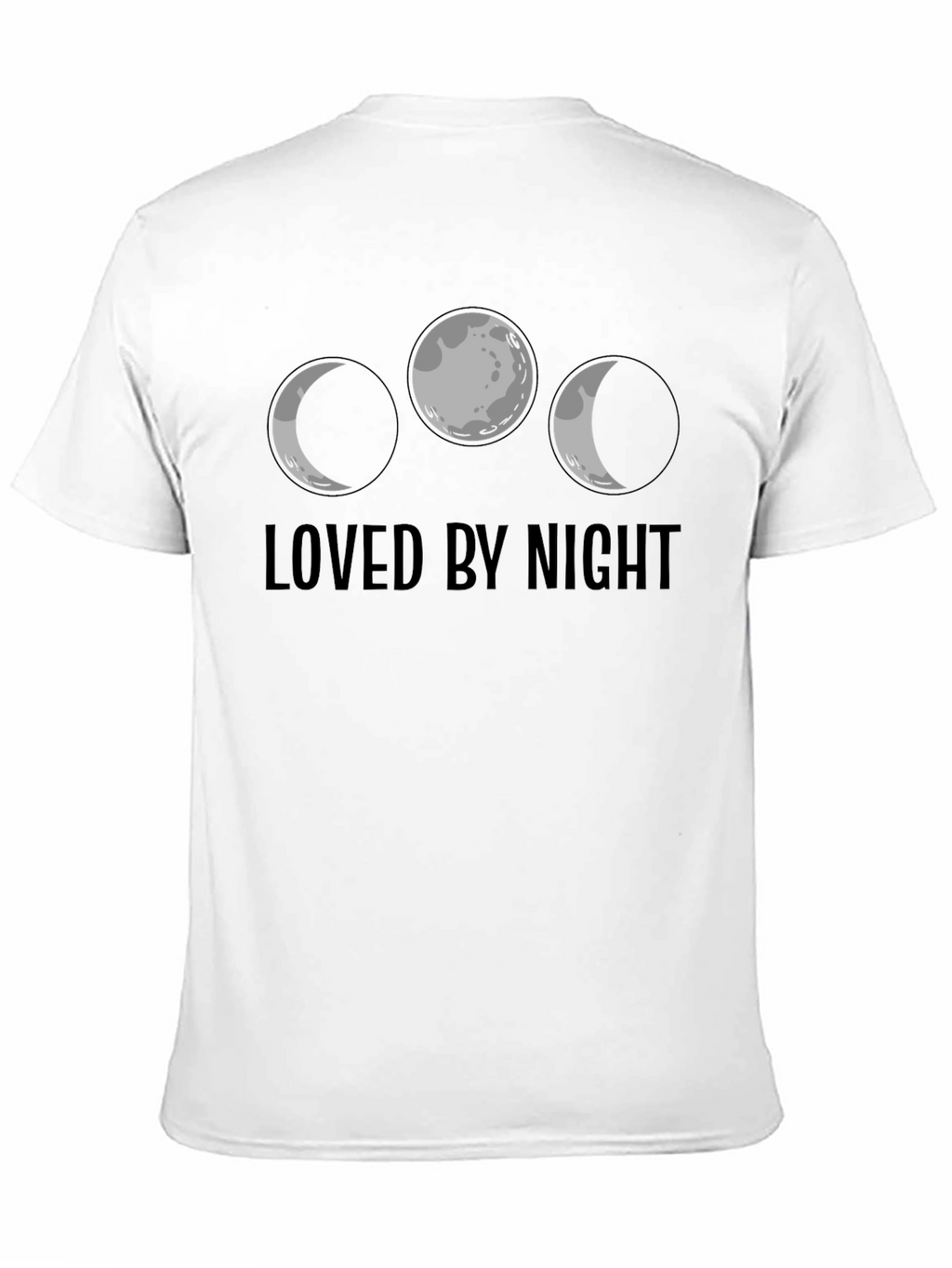 Loved by Night Moon Phases T-Shirt