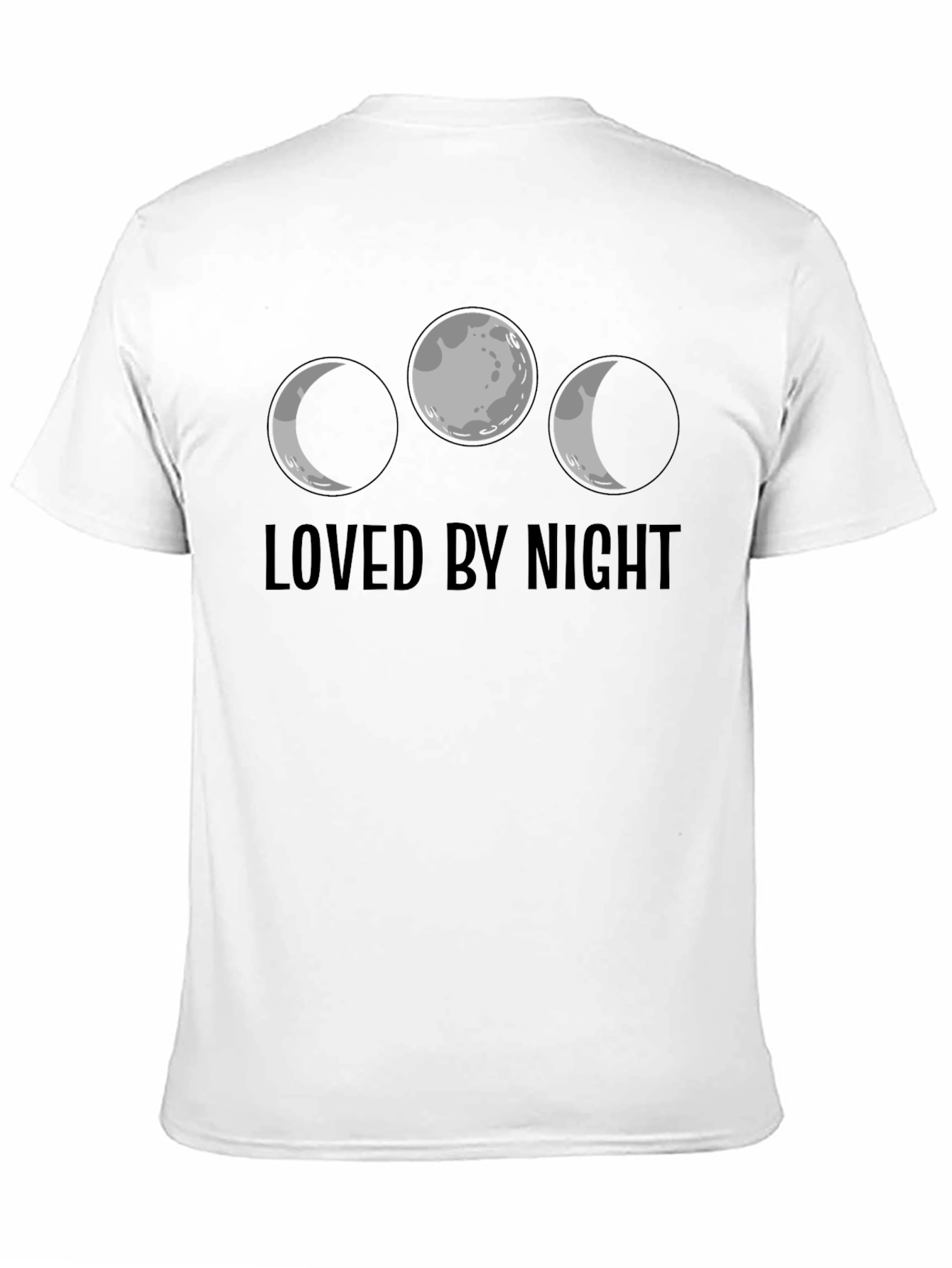 Loved by Night Moon Phases T-Shirt