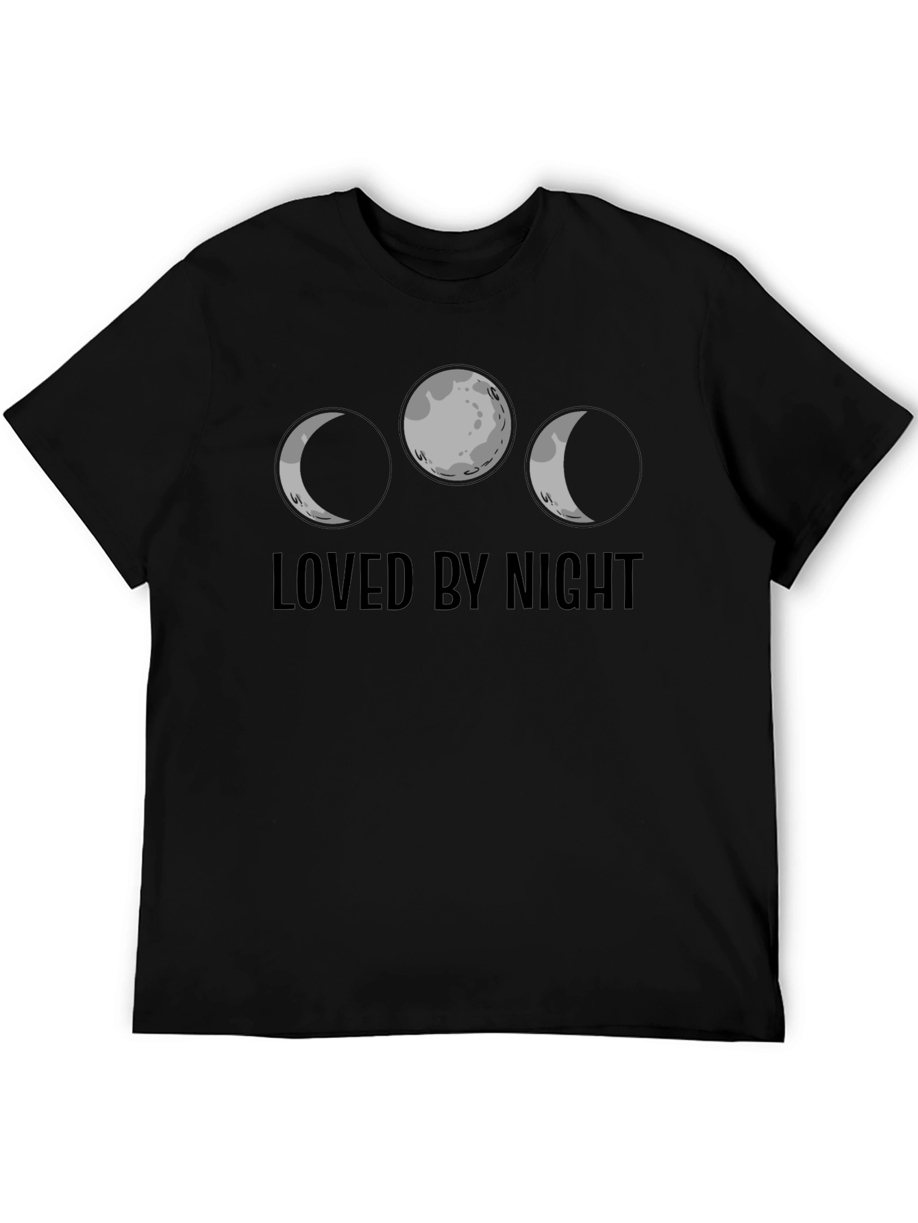 Loved by Night Moon Phases T-Shirt