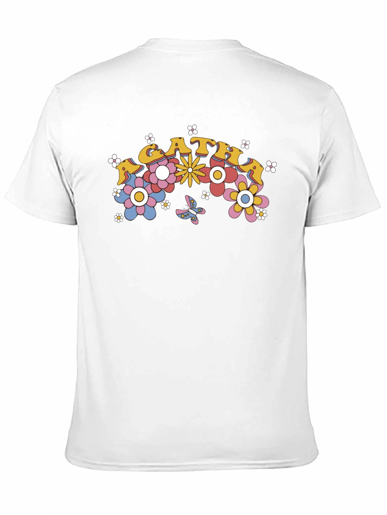 Retro Gather Floral Graphic T-Shirt