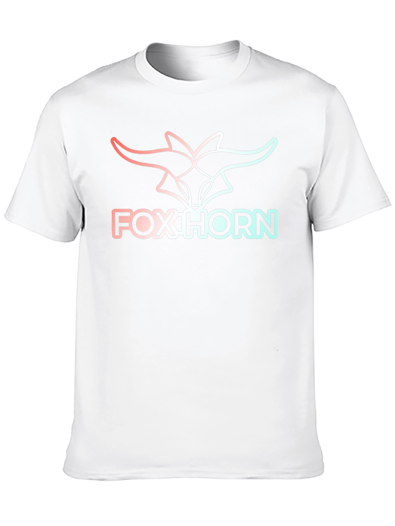 Foxhorn Graphic Tee - Stylish Black T-Shirt