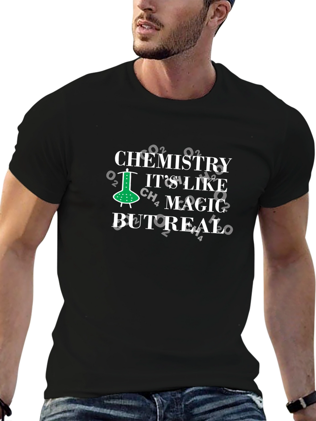 Chemistry is Like Magic But Real Funny T-Shirt
