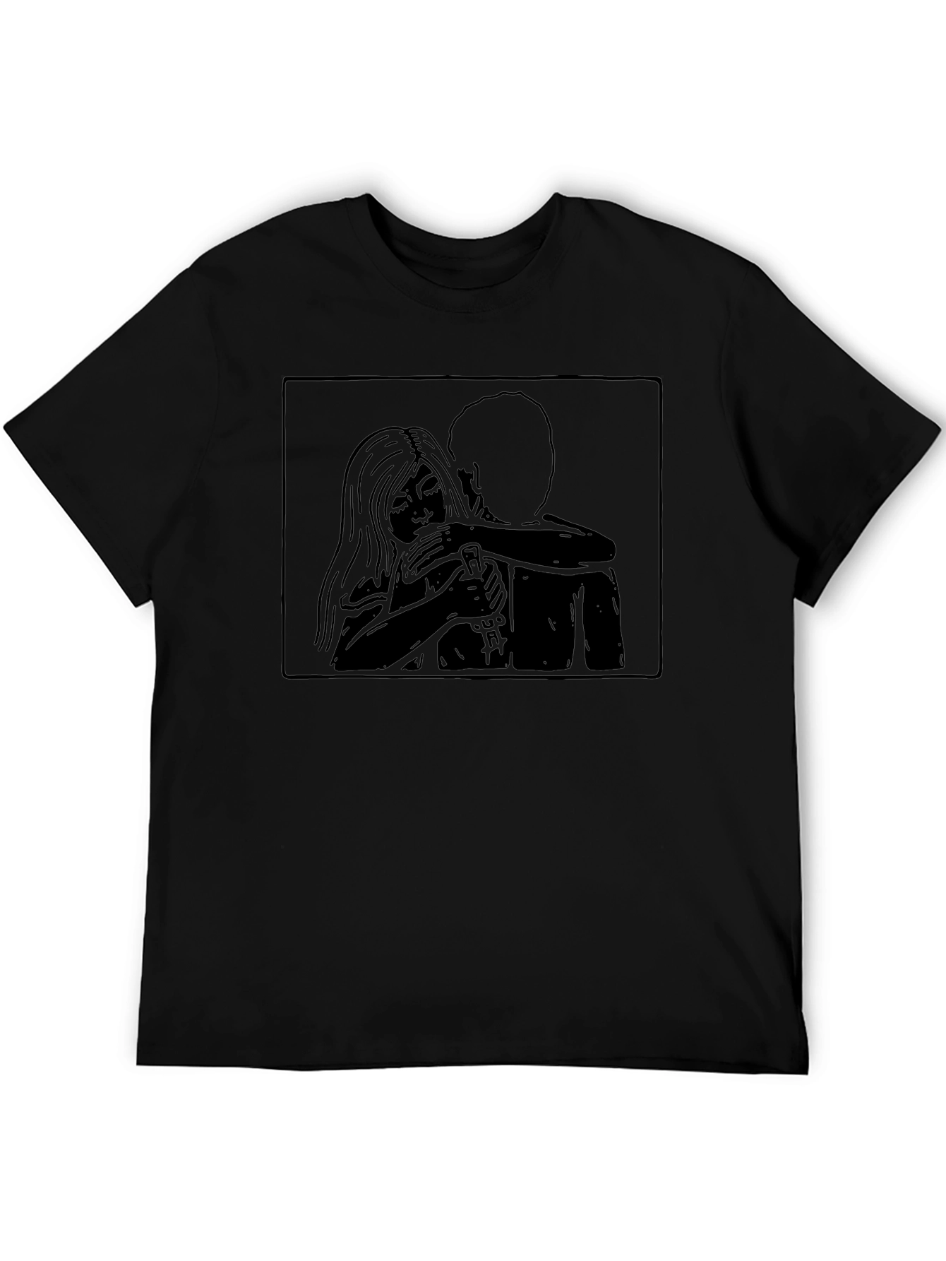 Embrace Graphic Tee - Unisex Black T-Shirt