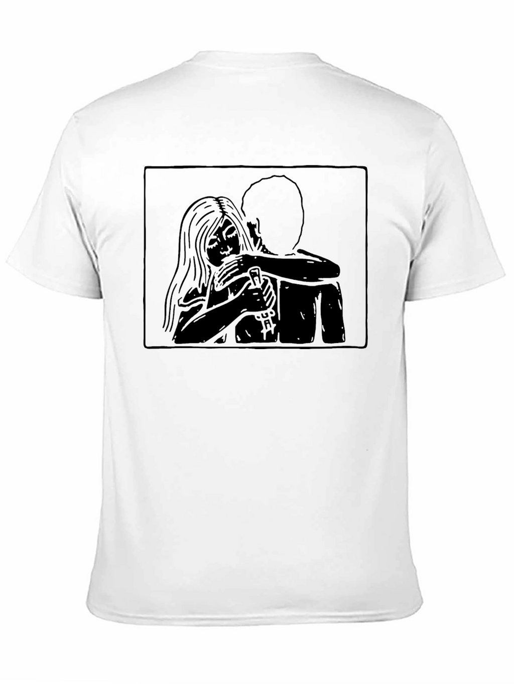 Embrace Graphic Tee - Unisex Black T-Shirt