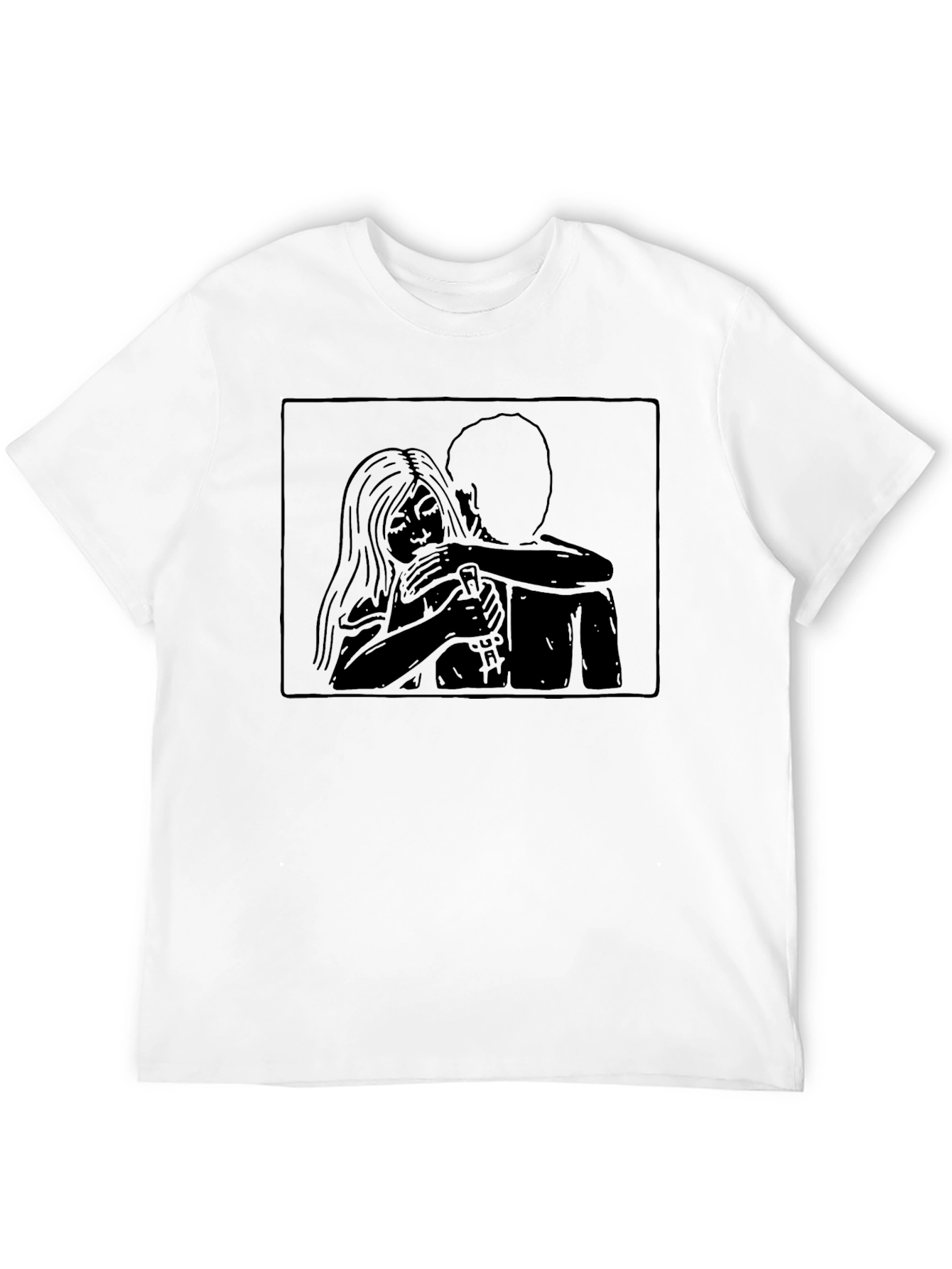 Embrace Graphic Tee - Unisex Black T-Shirt