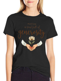 Soul Full of Generosity Graphic T-Shirt