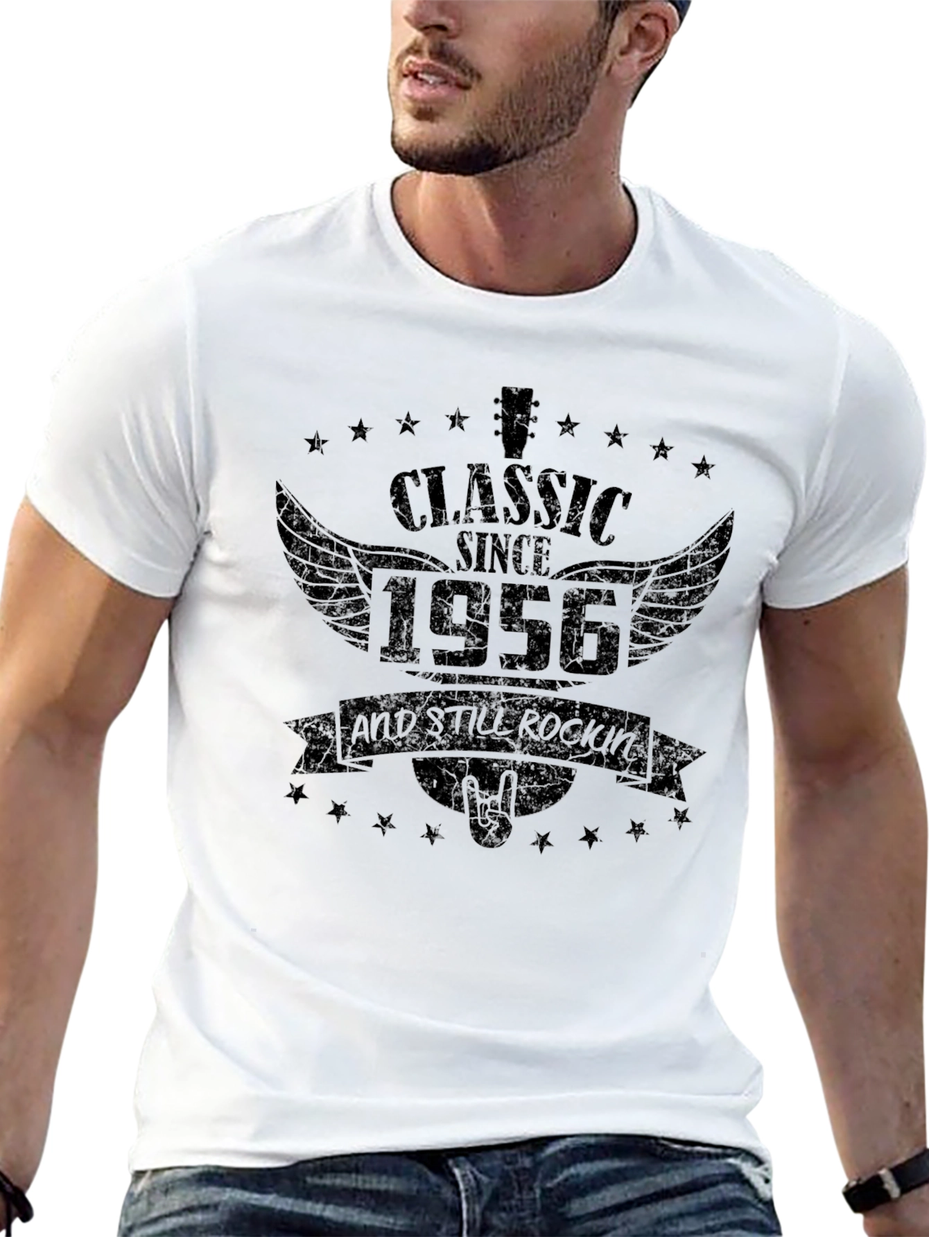Classic Since 1956 T-Shirt Rockin Birthday Gift