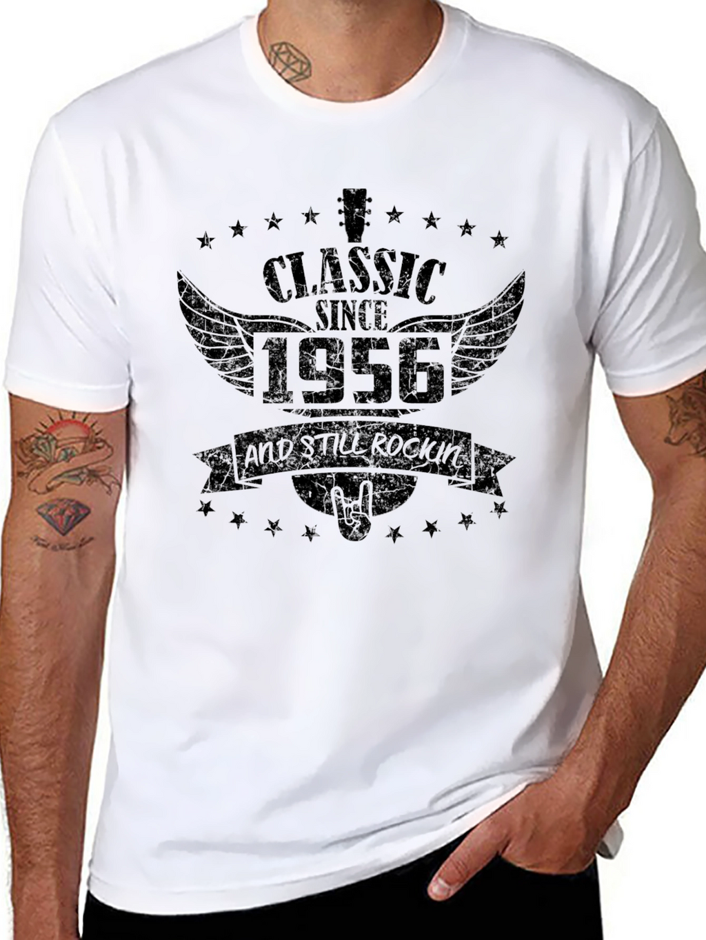 Classic Since 1956 T-Shirt Rockin Birthday Gift