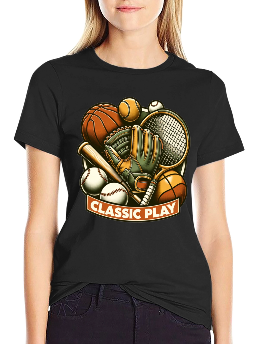 Classic Play Sports Graphic T-Shirt