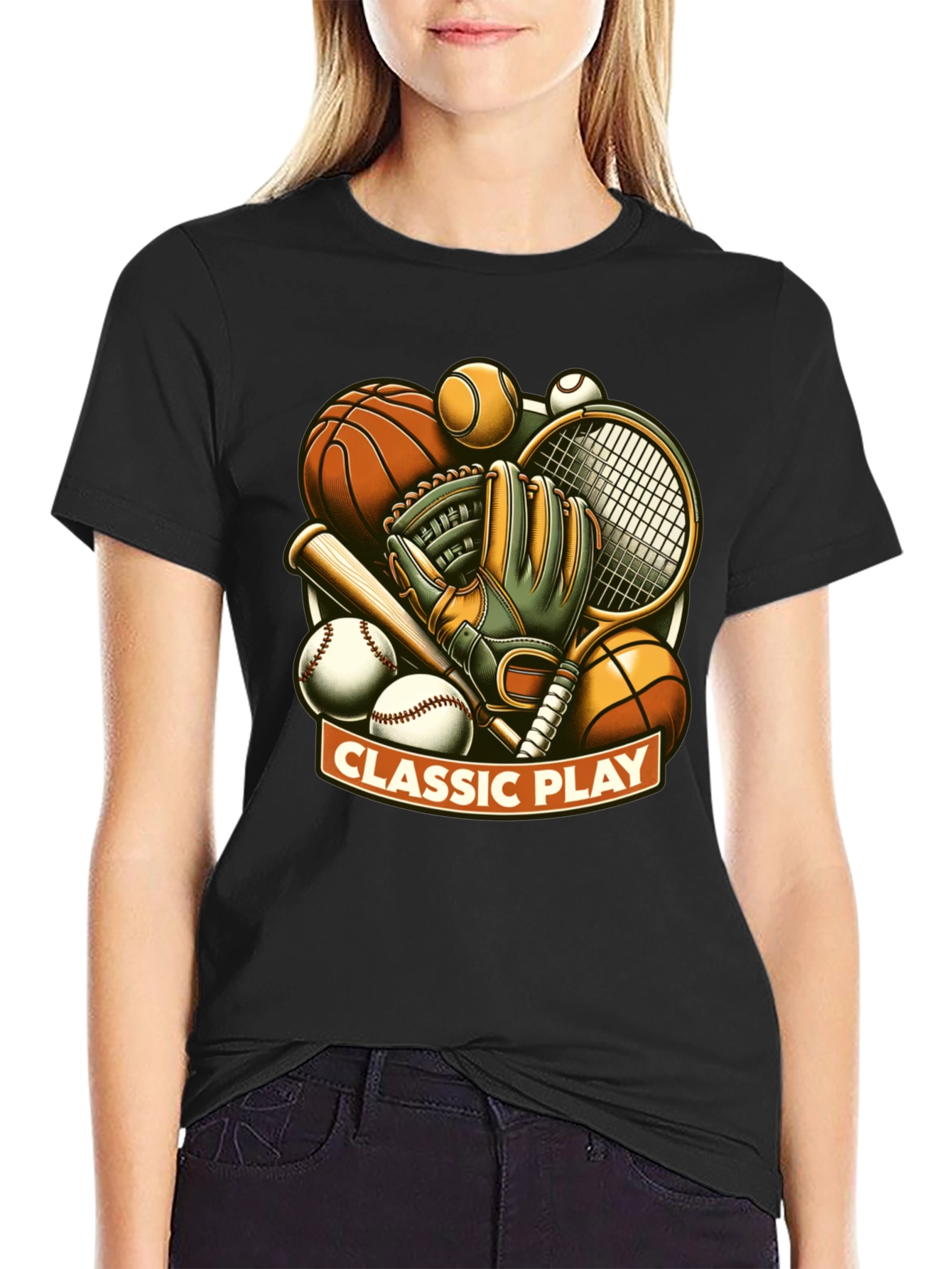 Classic Play Sports Graphic T-Shirt