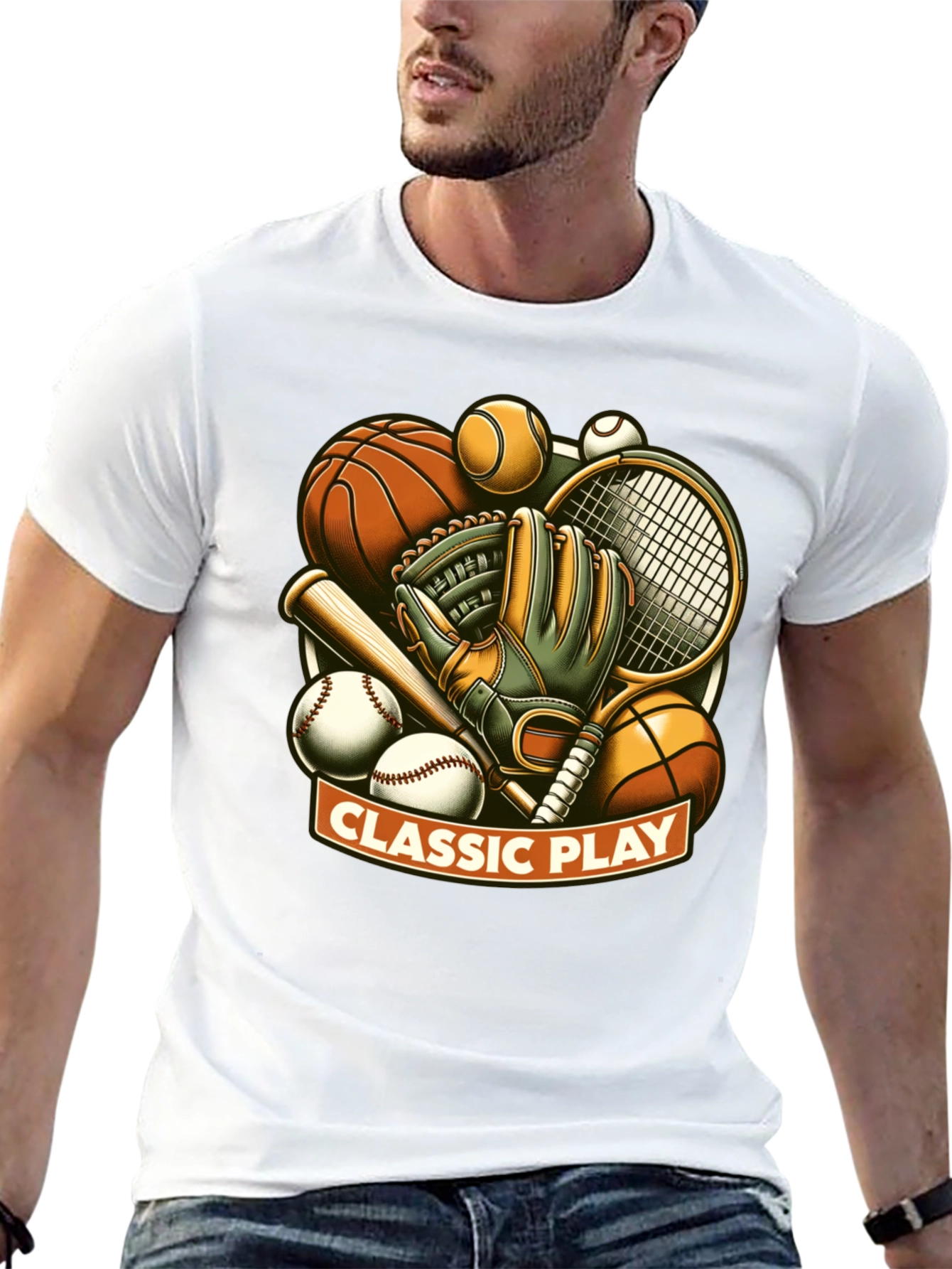 Classic Play Sports Graphic T-Shirt