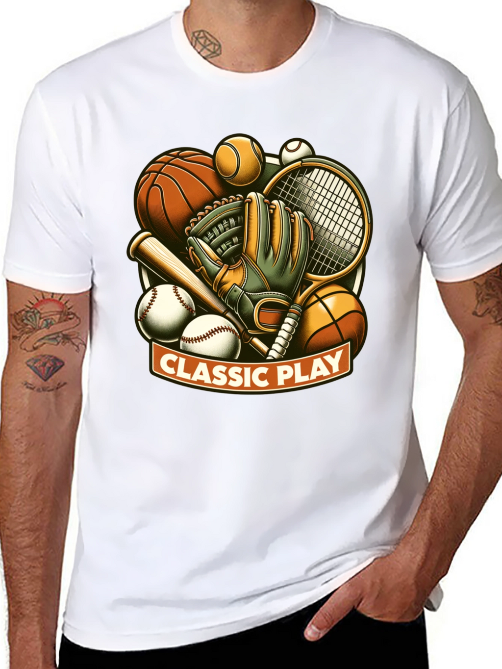 Classic Play Sports Graphic T-Shirt