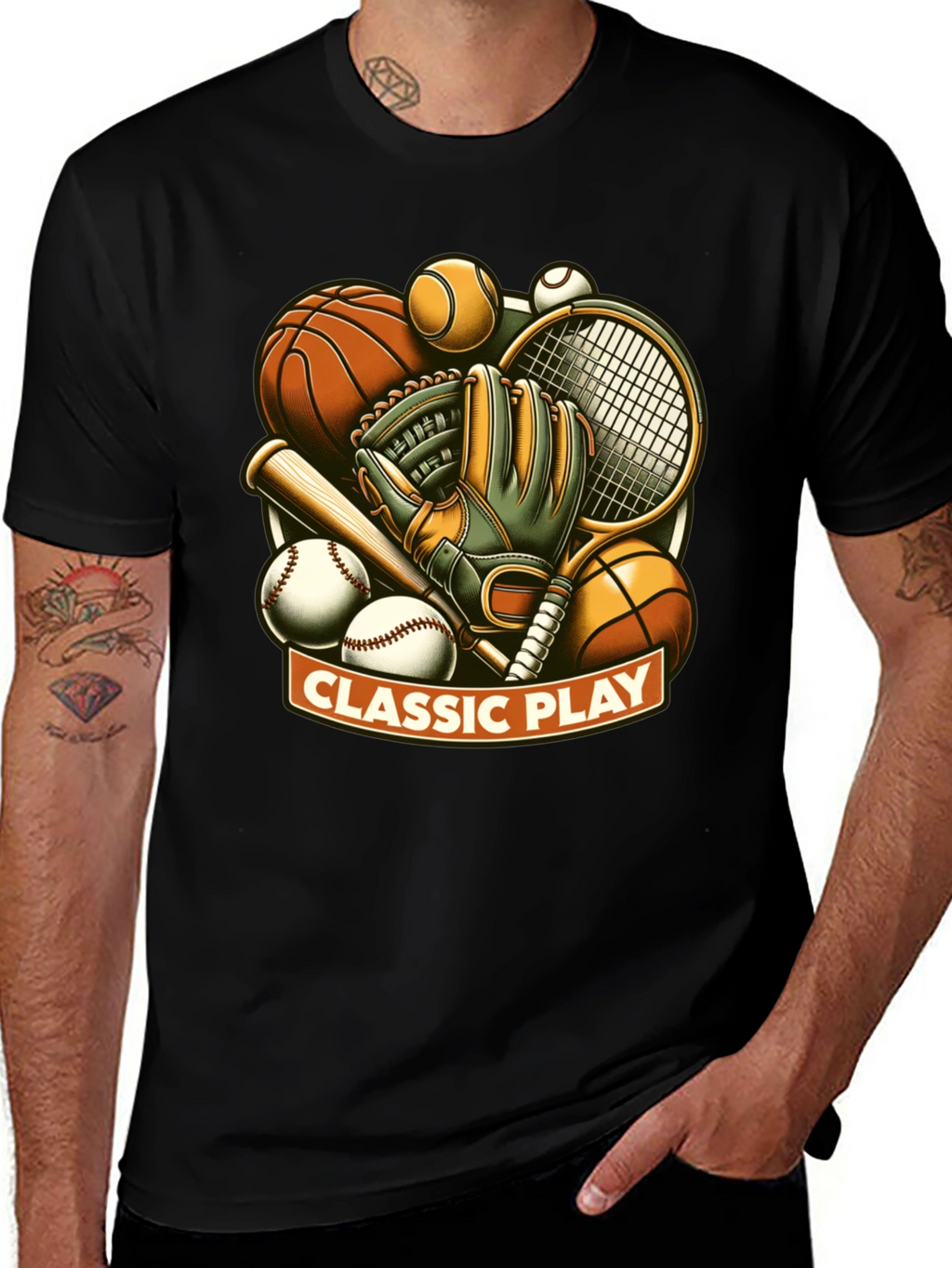 Classic Play Sports Graphic T-Shirt