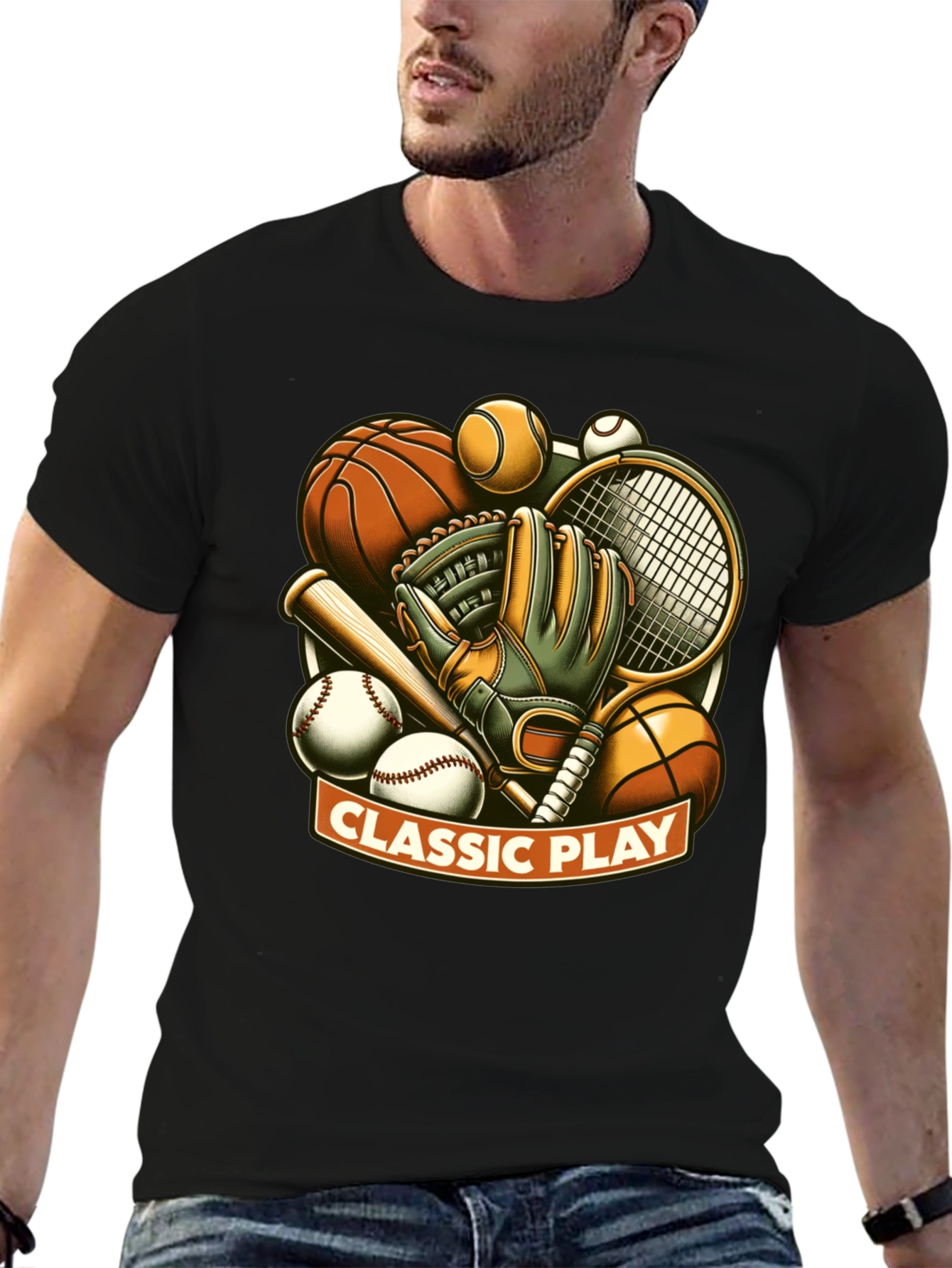 Classic Play Sports Graphic T-Shirt