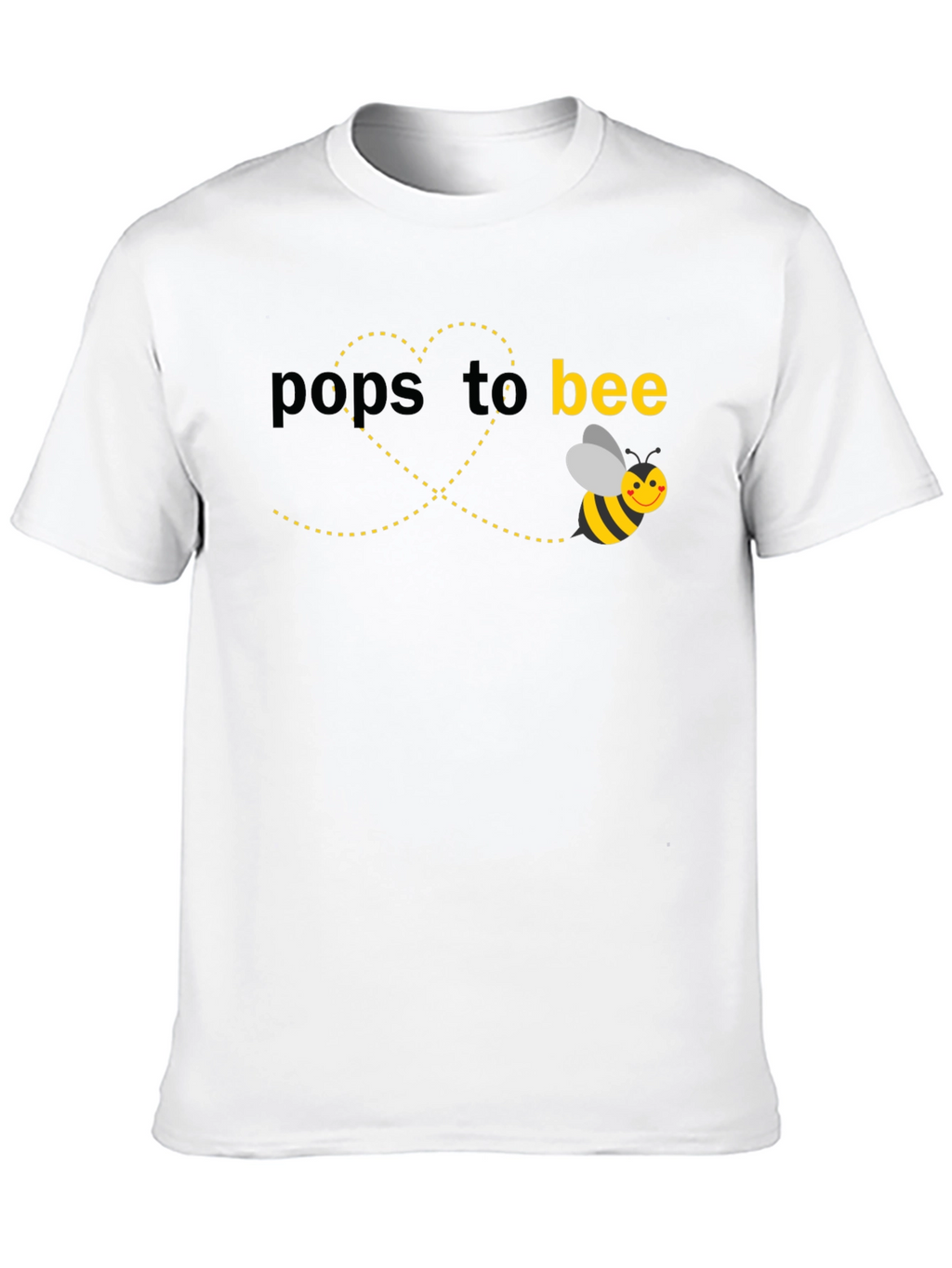 Pops to Bee T-Shirt - New Dad Gift
