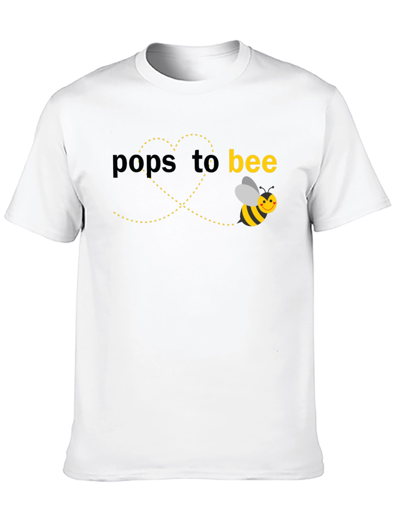 Pops to Bee T-Shirt - New Dad Gift