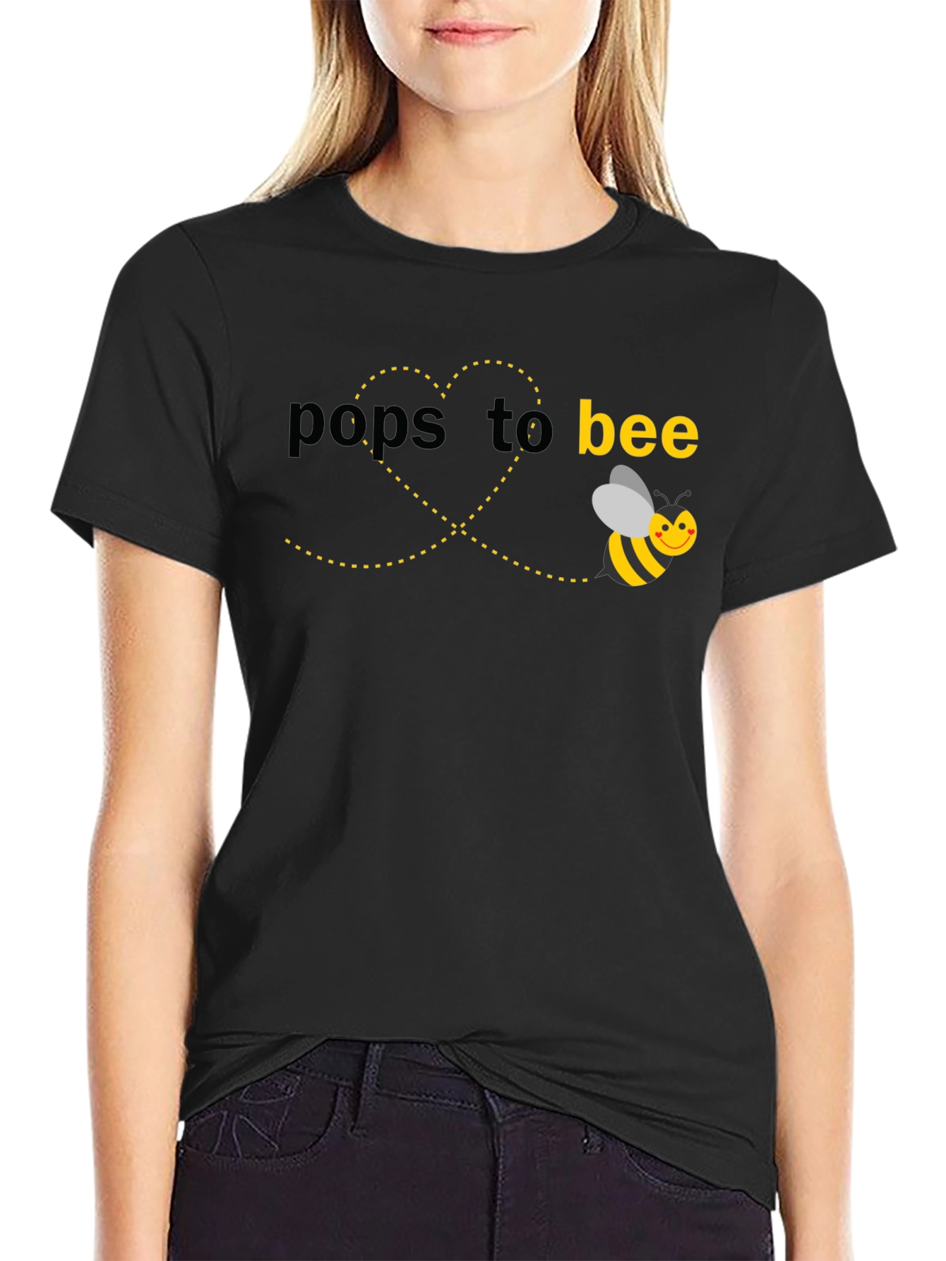 Pops to Bee T-Shirt - New Dad Gift