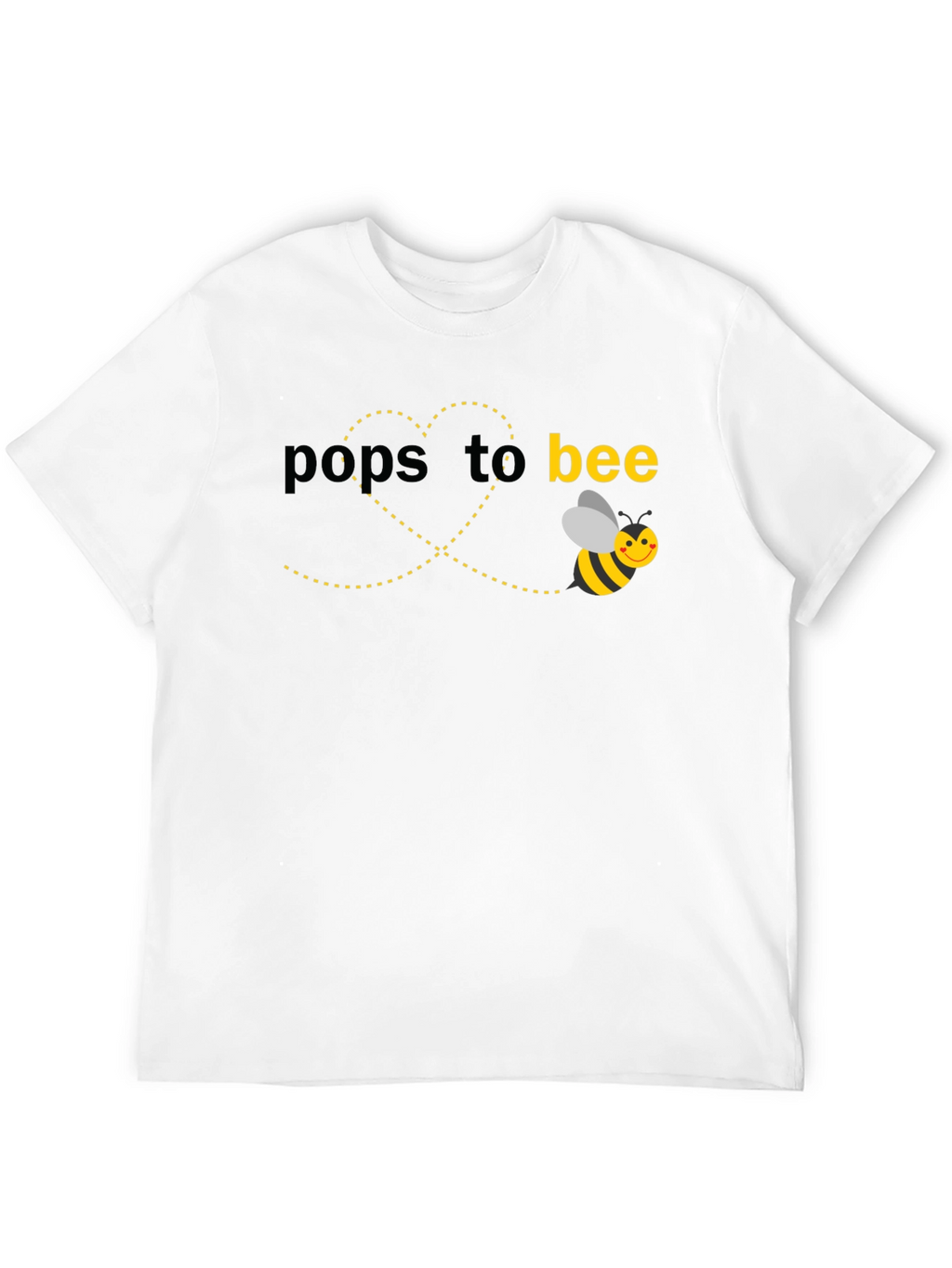 Pops to Bee T-Shirt - New Dad Gift