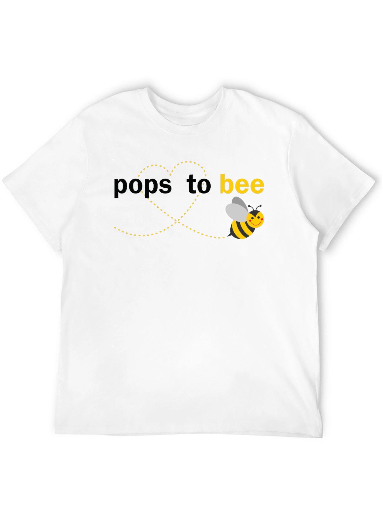 Pops to Bee T-Shirt - New Dad Gift