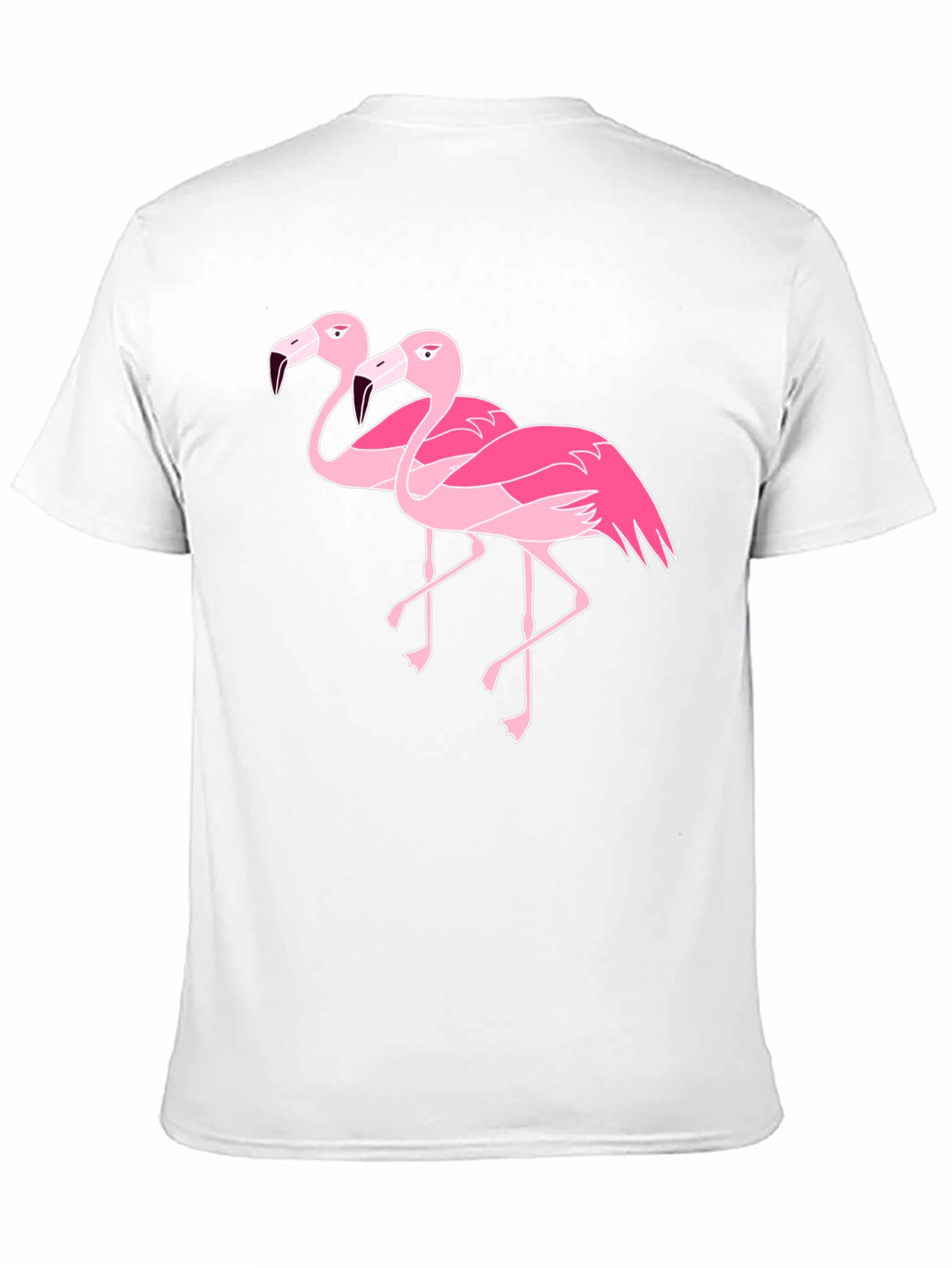 Flamingo Graphic Black T-Shirt