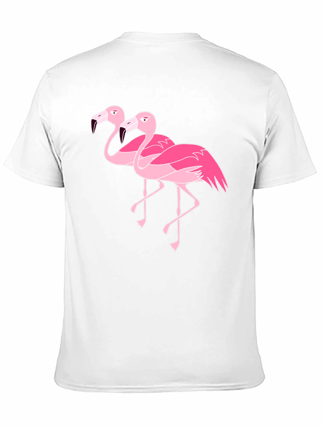 Flamingo Graphic Black T-Shirt