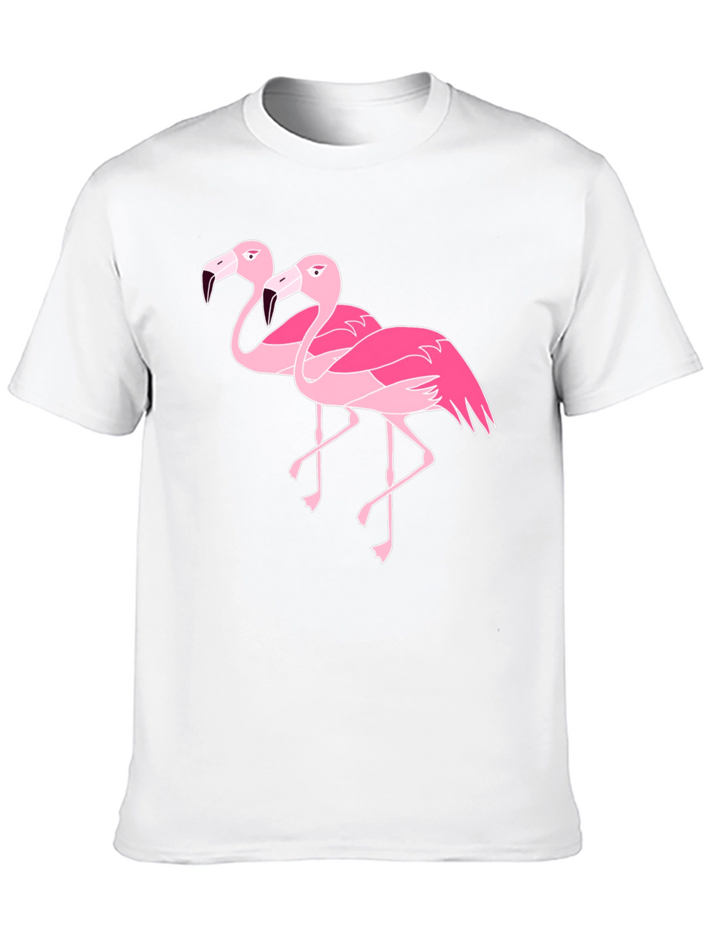 Flamingo Graphic Black T-Shirt