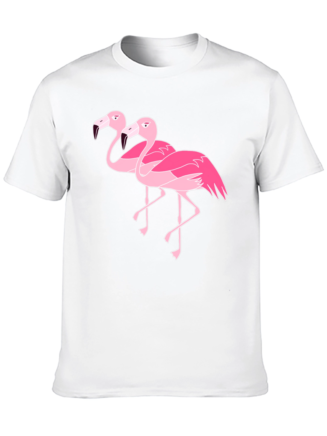 Flamingo Graphic Black T-Shirt