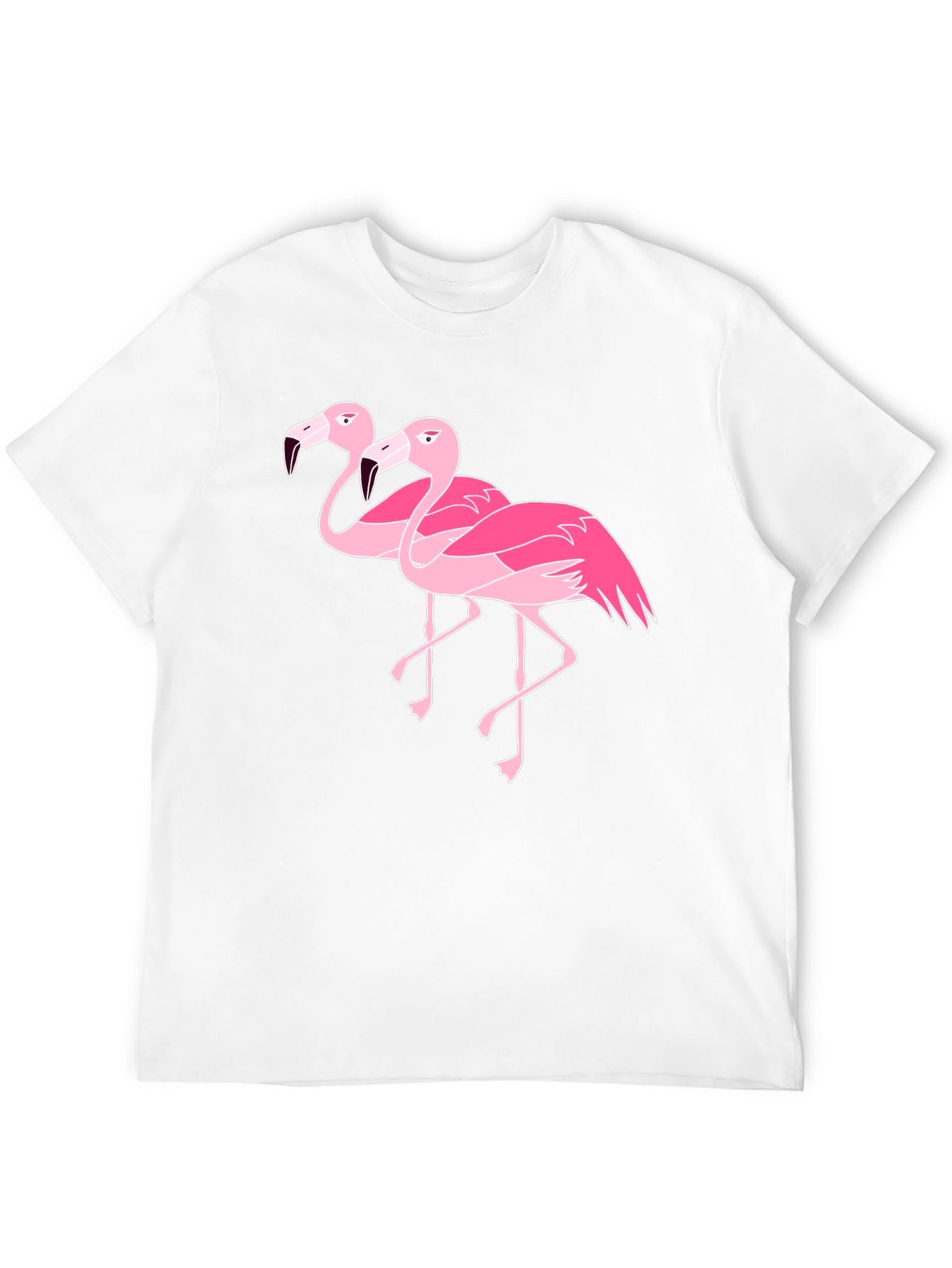 Flamingo Graphic Black T-Shirt