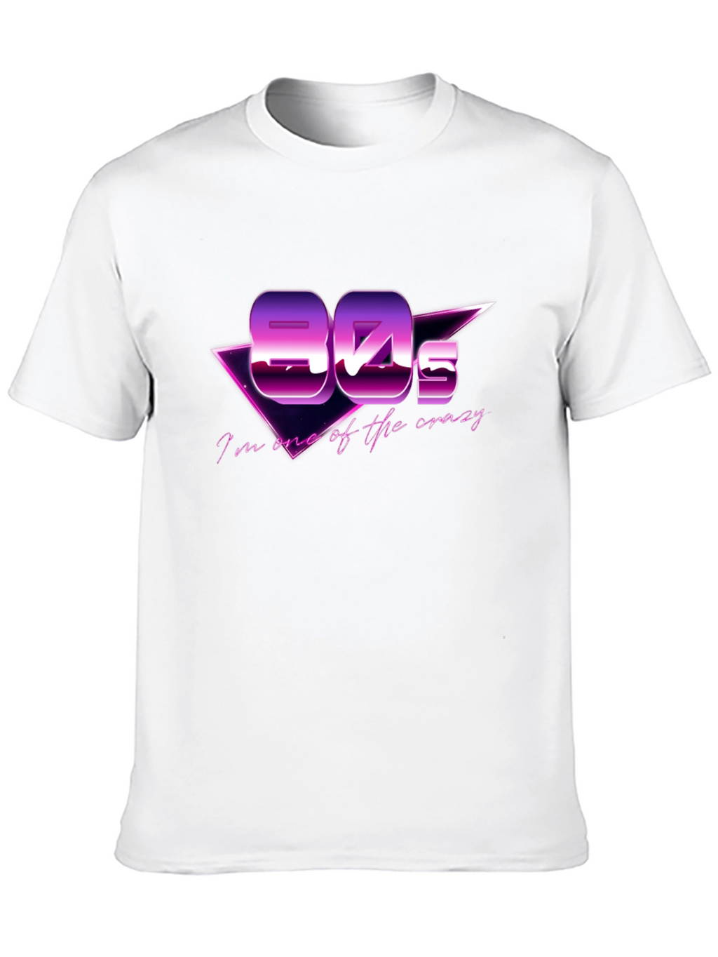 Retro 80s Black T-Shirt