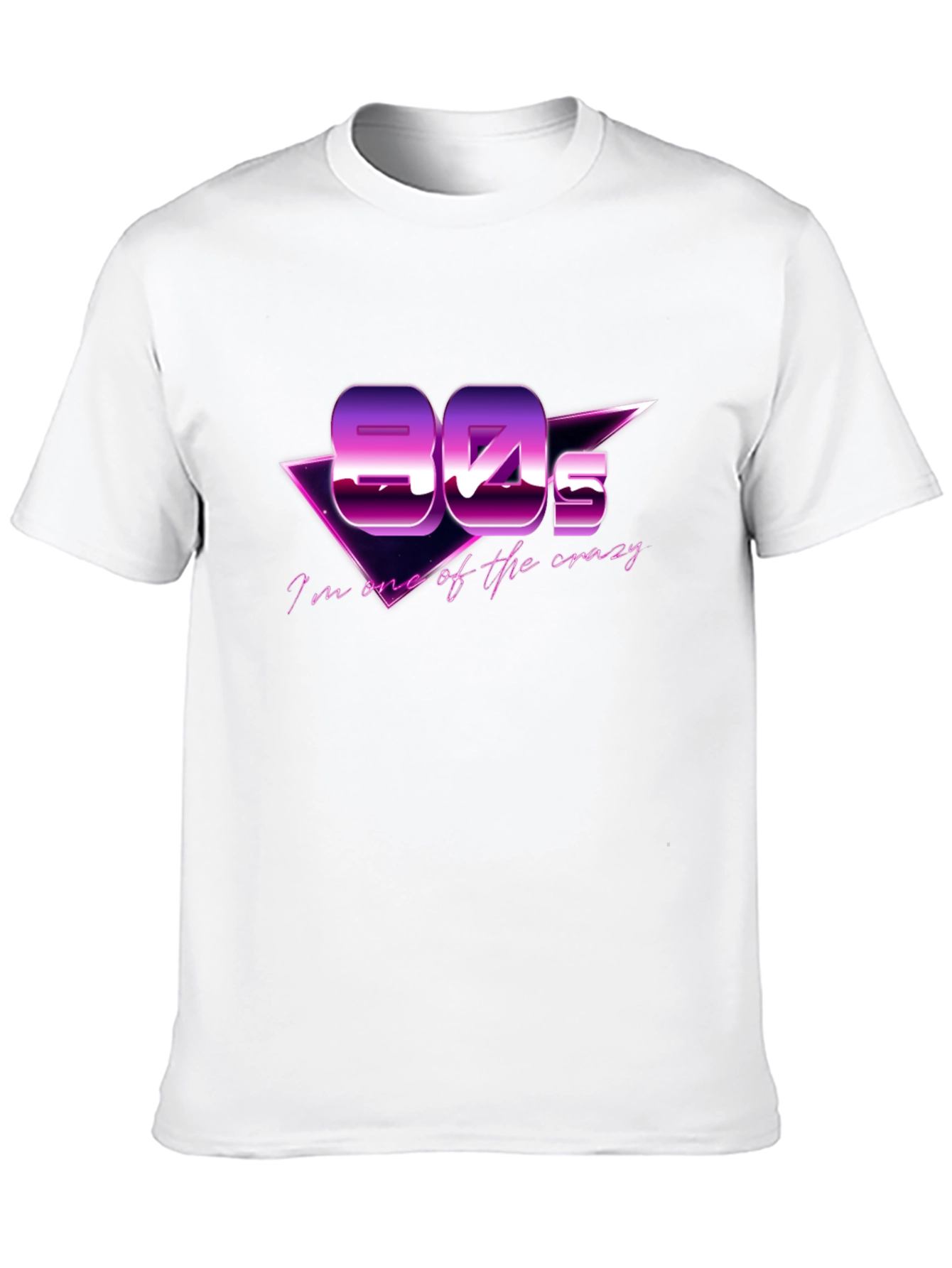 Retro 80s Black T-Shirt