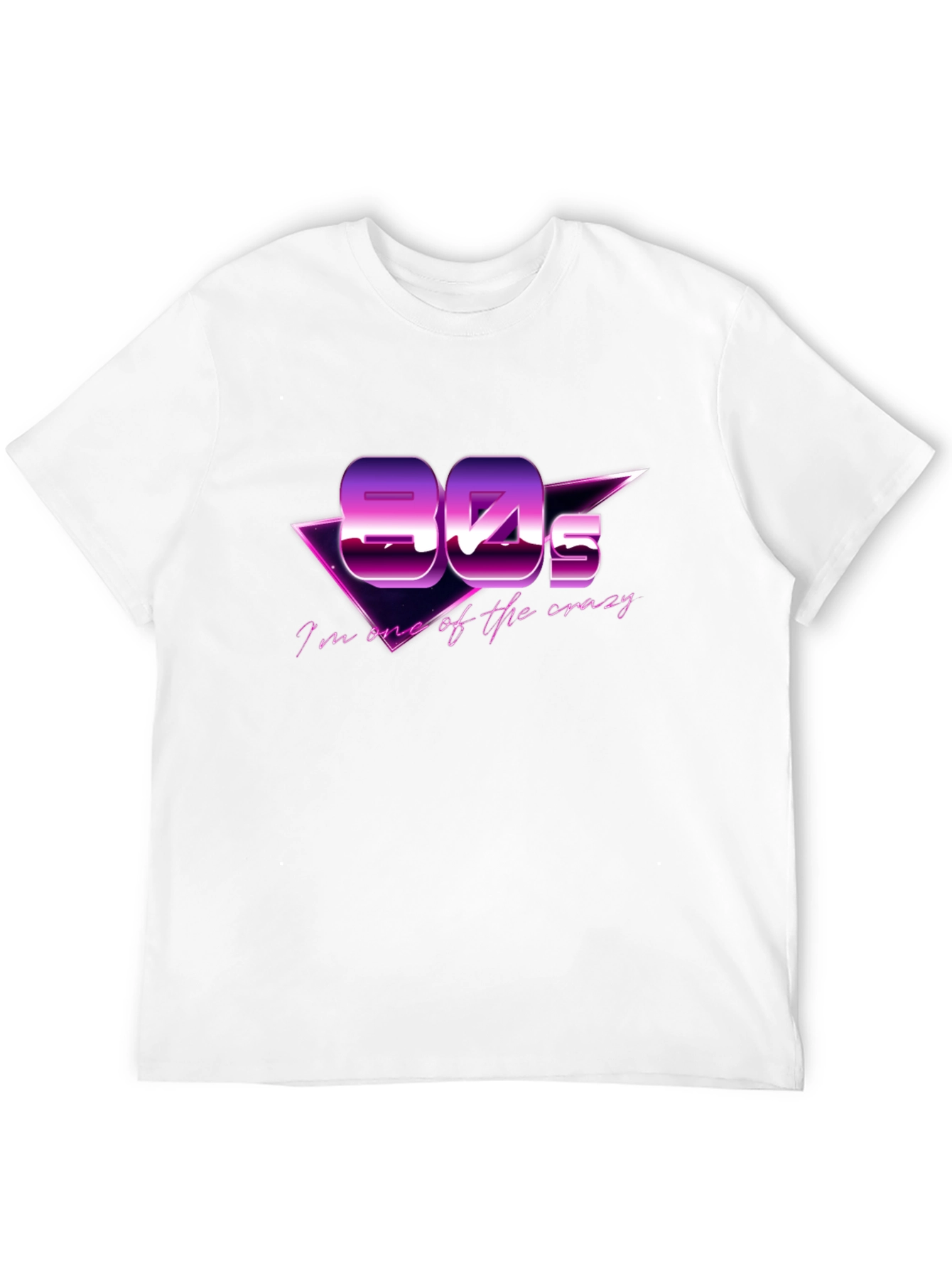 Retro 80s Black T-Shirt
