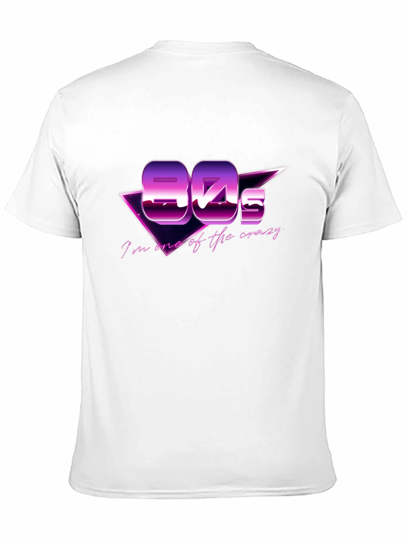 Retro 80s Black T-Shirt