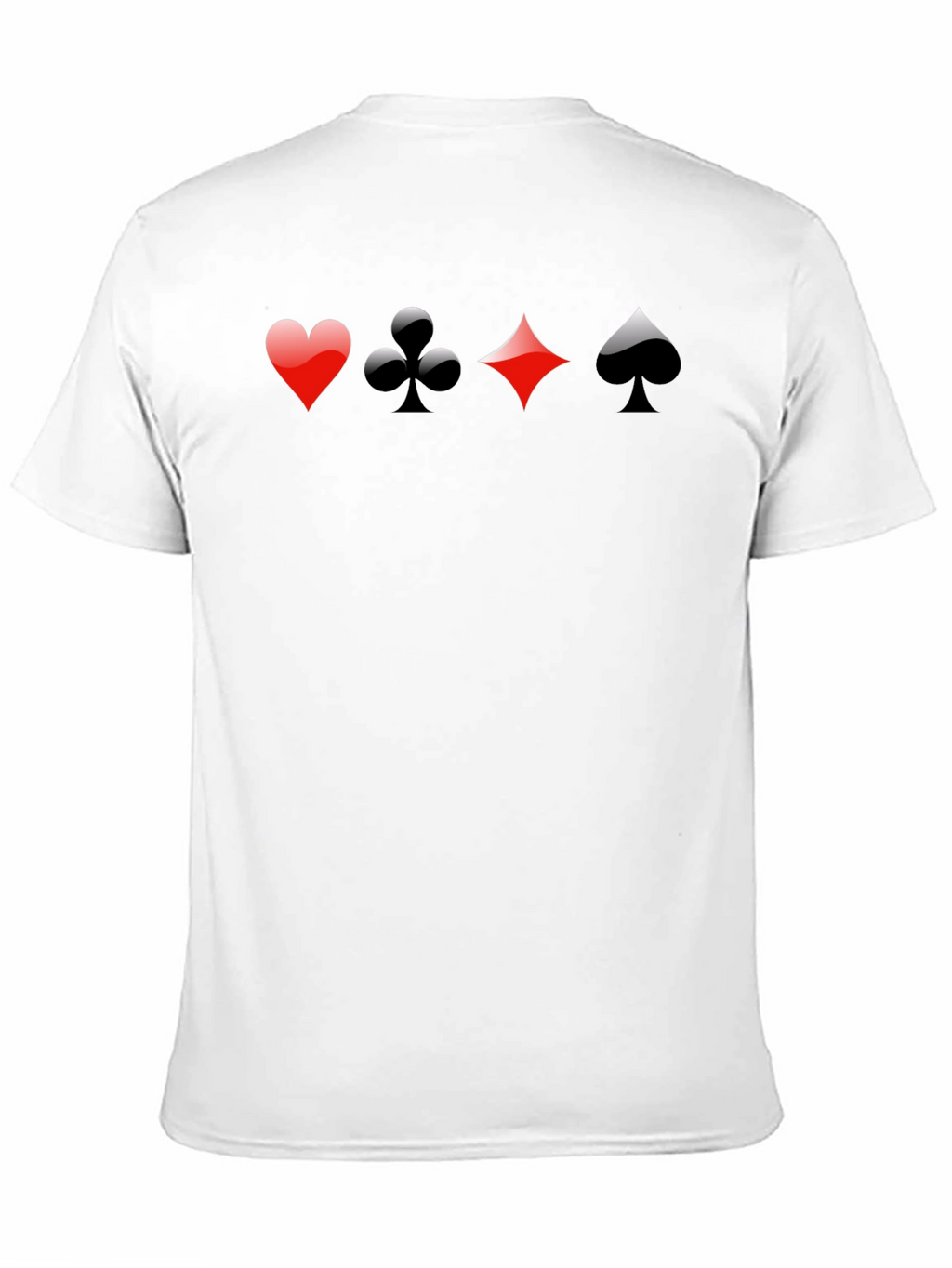 Suits T-Shirt: Heart Club Diamond Spade