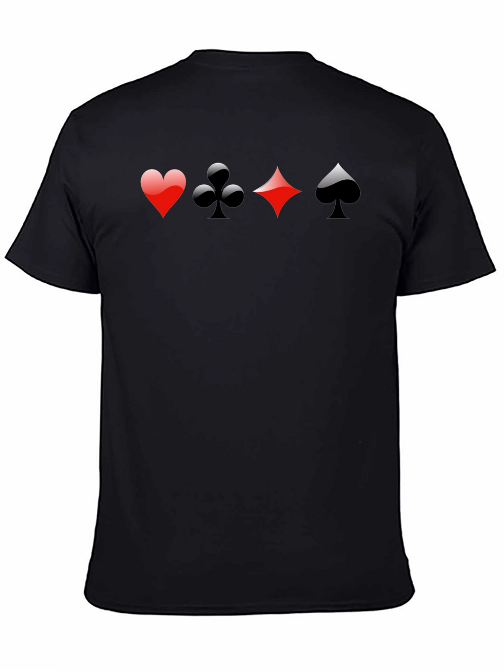 Suits T-Shirt: Heart Club Diamond Spade