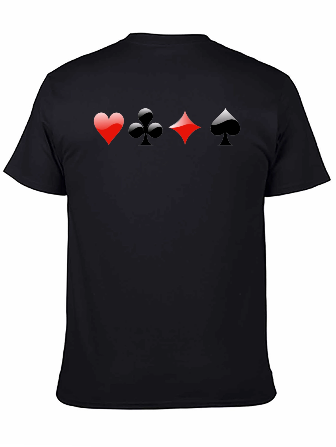 Suits T-Shirt: Heart Club Diamond Spade