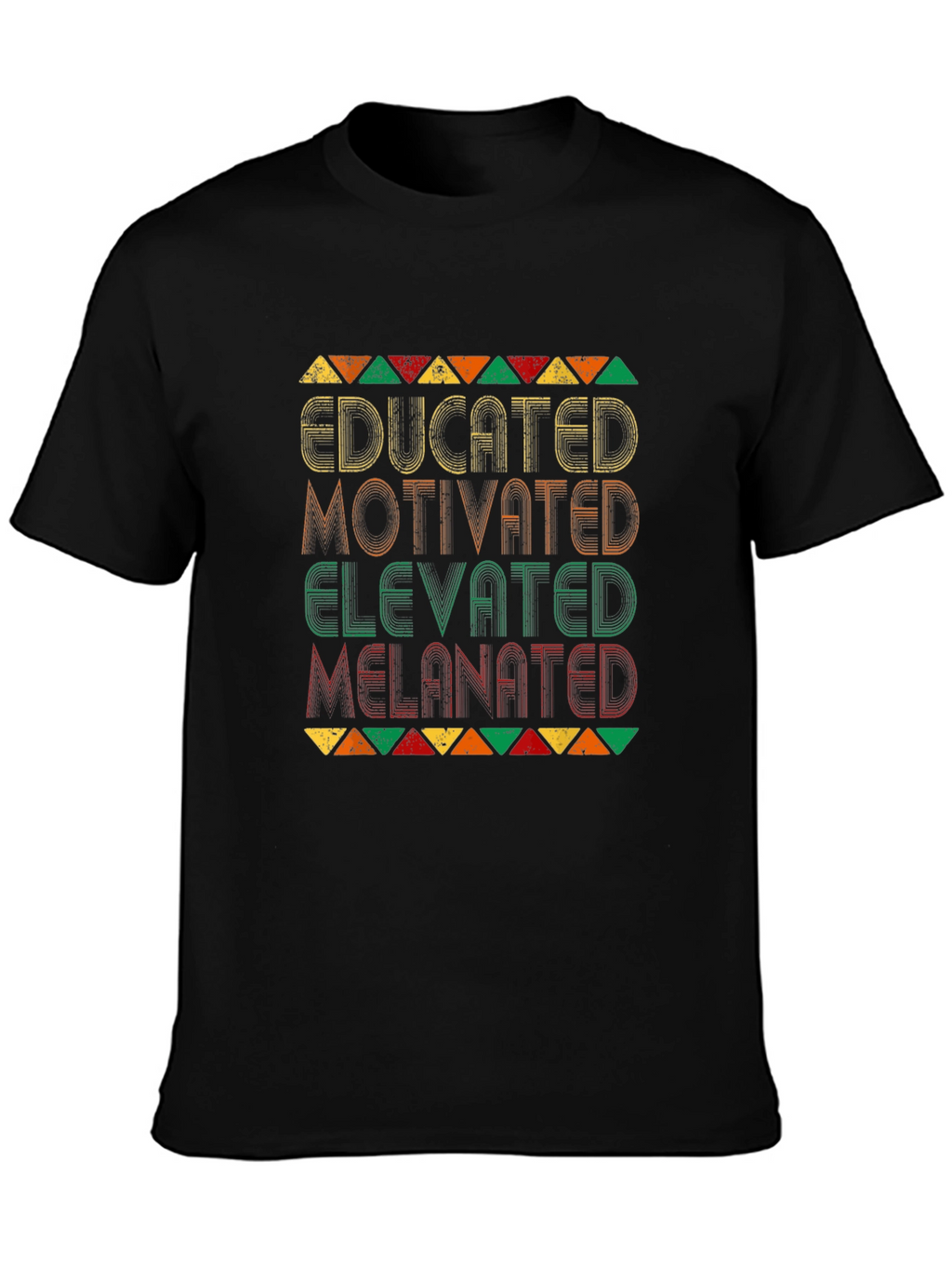 Educated Melanin T-Shirt - Afro Pride