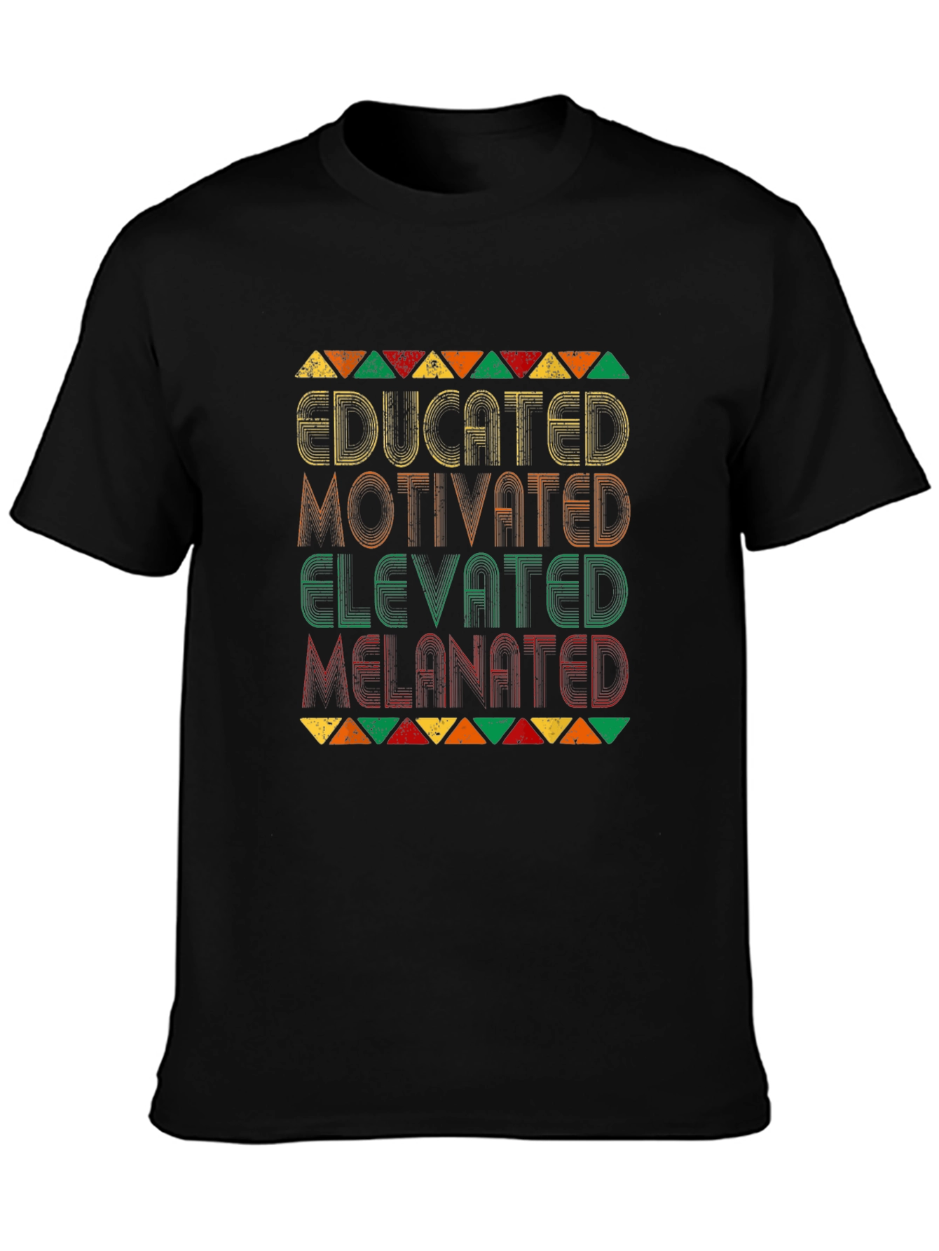Educated Melanin T-Shirt - Afro Pride