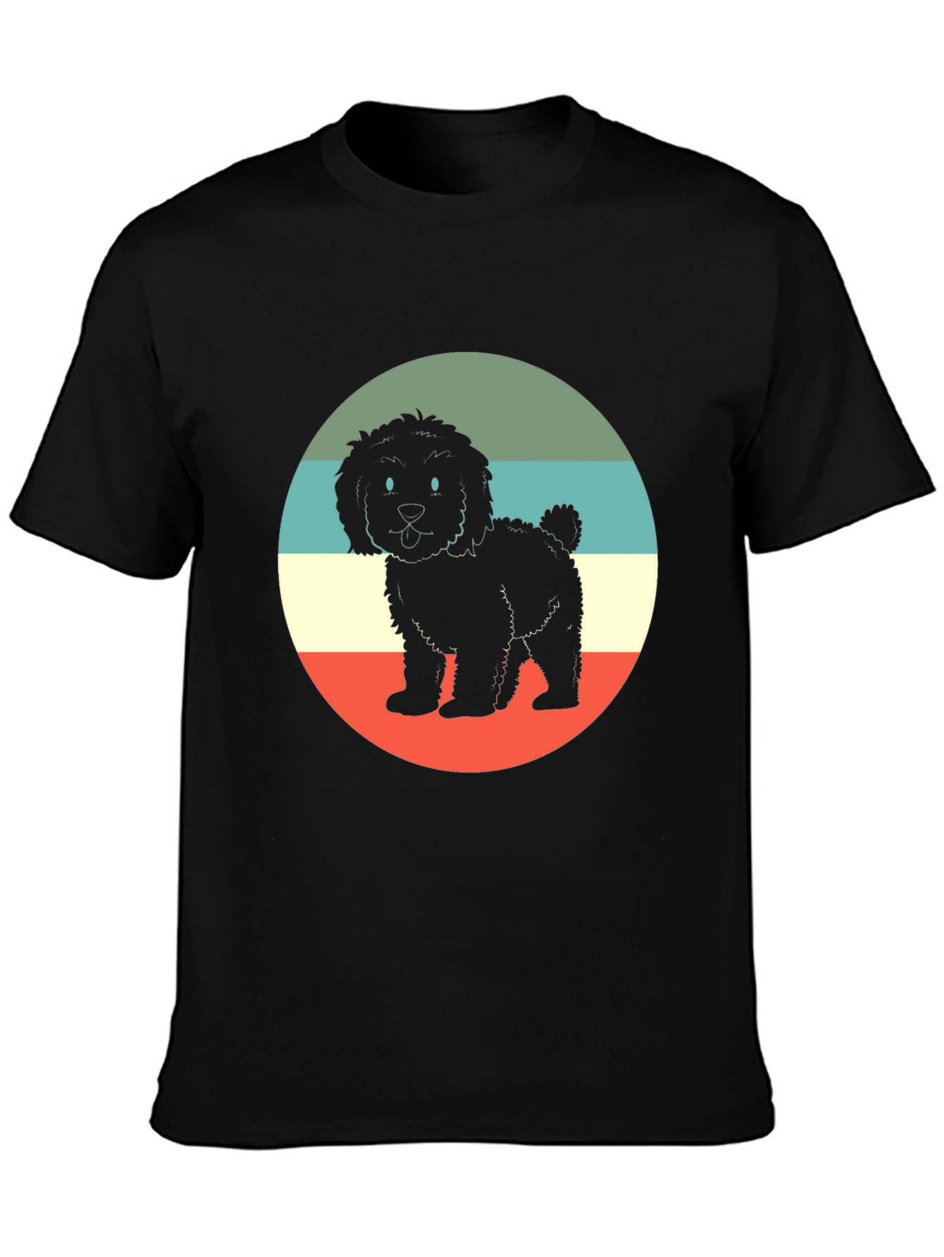 Retro Dog T-Shirt - Vintage Style Pup Tee