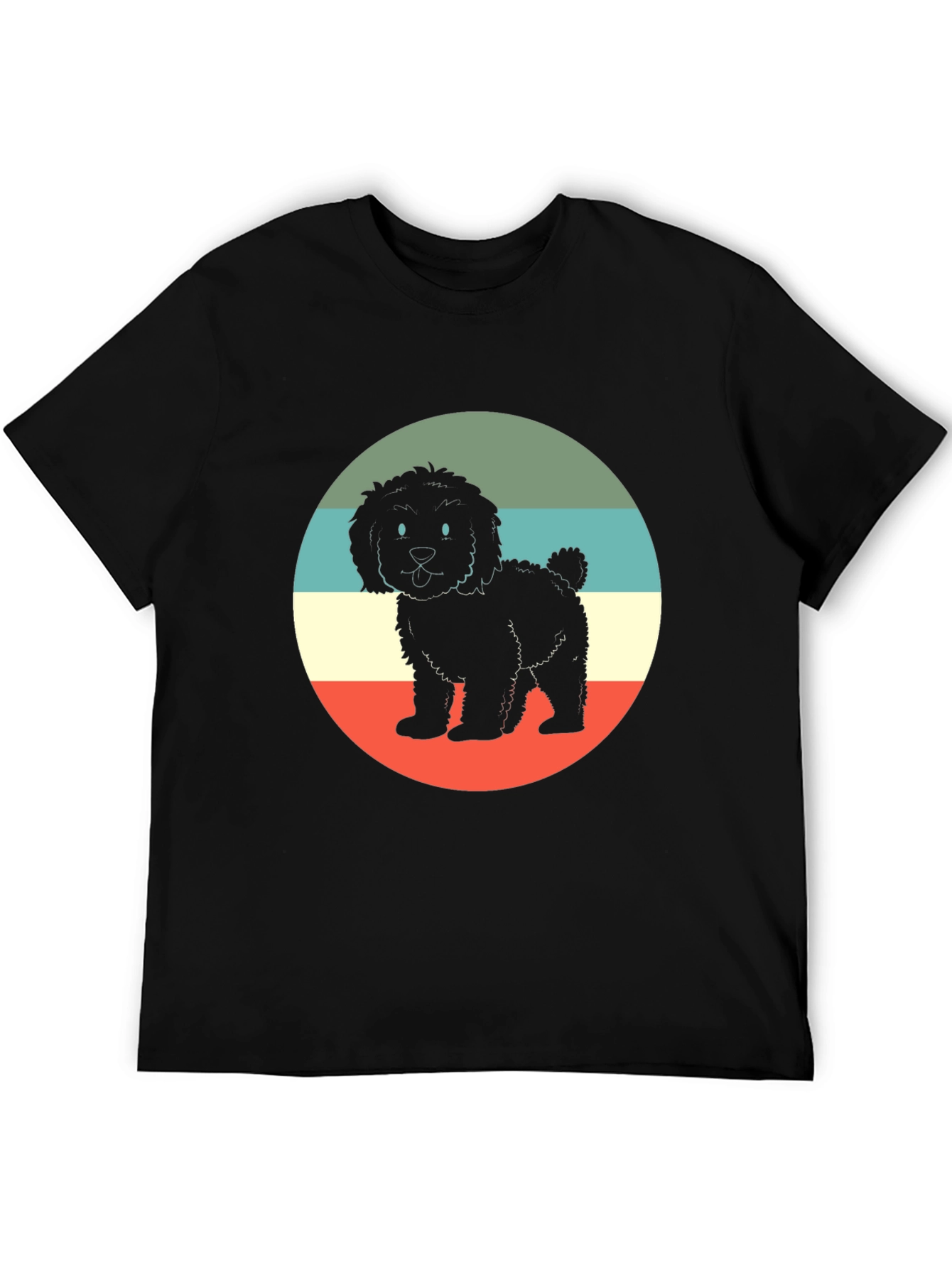 Retro Dog T-Shirt - Vintage Style Pup Tee