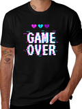 Game Over Pixel Art T-Shirt - Retro Gaming Tee