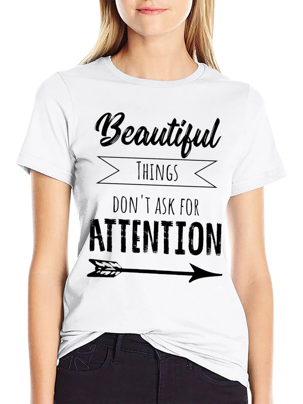 Beautiful Things Tee - Black Graphic Print T-Shirt