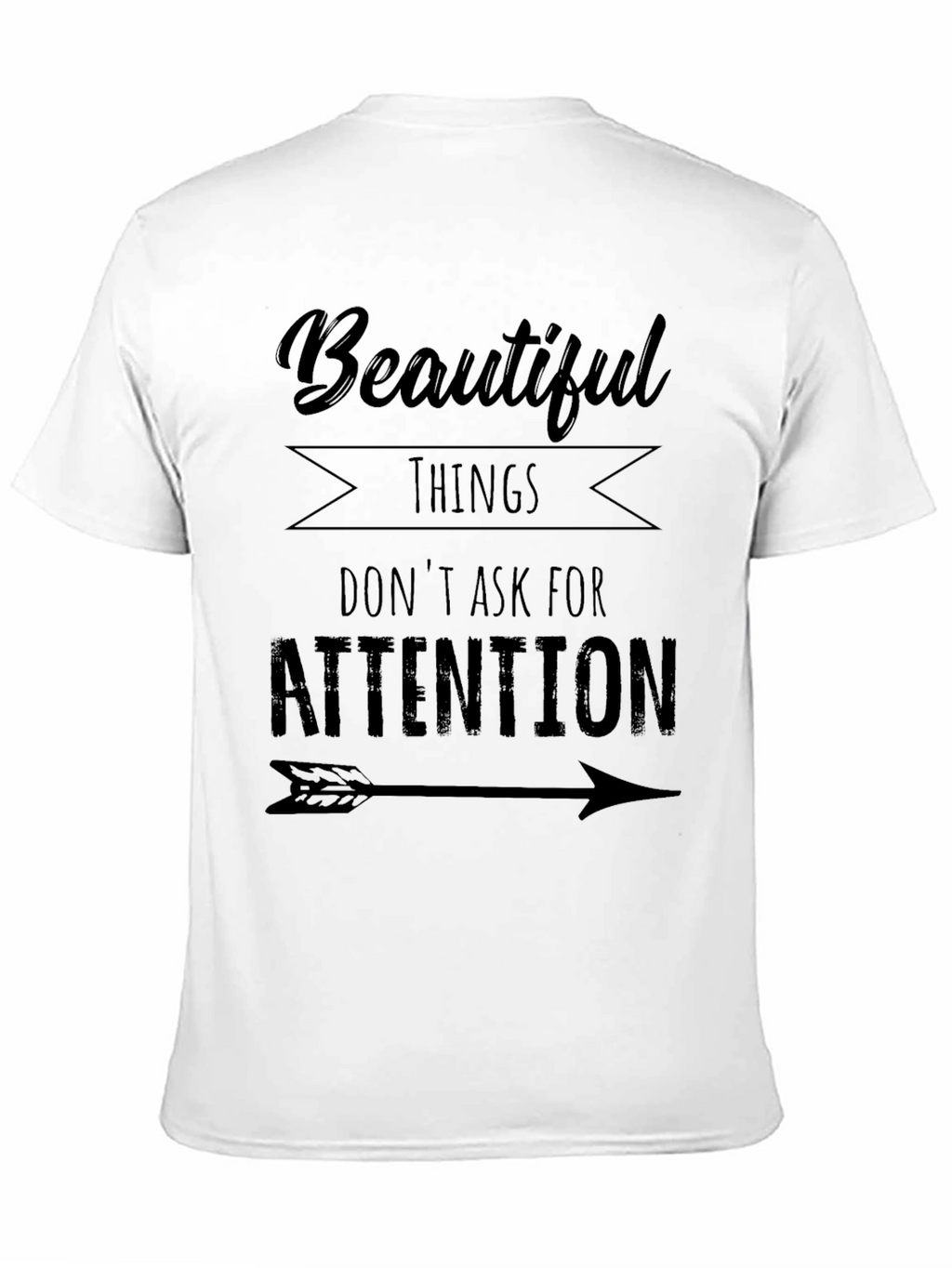 Beautiful Things Tee - Black Graphic Print T-Shirt