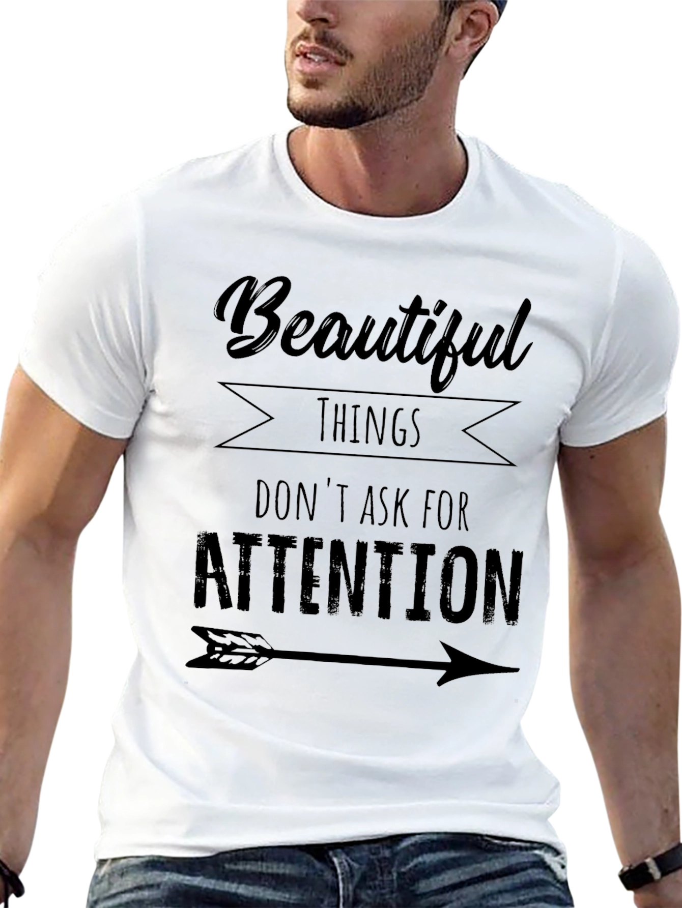 Beautiful Things Tee - Black Graphic Print T-Shirt