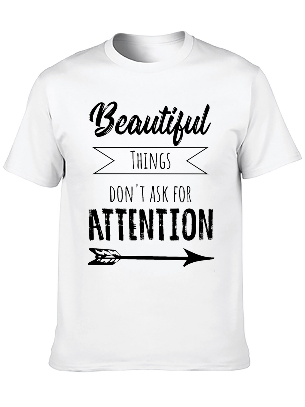 Beautiful Things Tee - Black Graphic Print T-Shirt