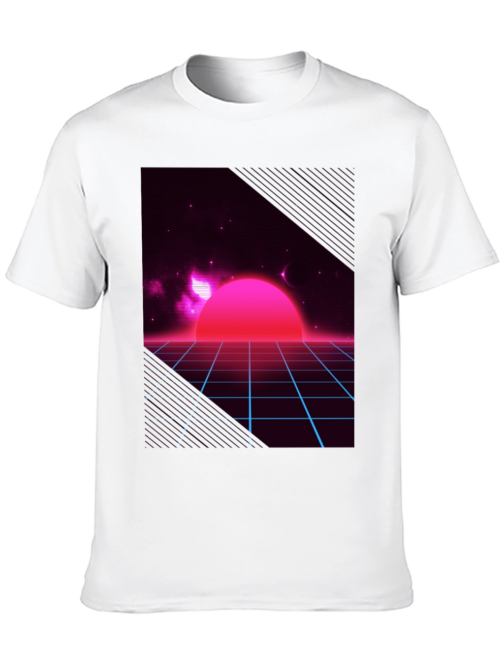 Retro Wave T-Shirt - Synthwave Design