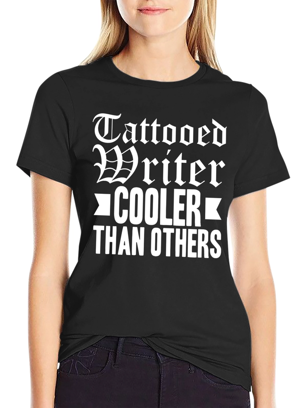 Tattooed Writer T-Shirt - Cool & Unique