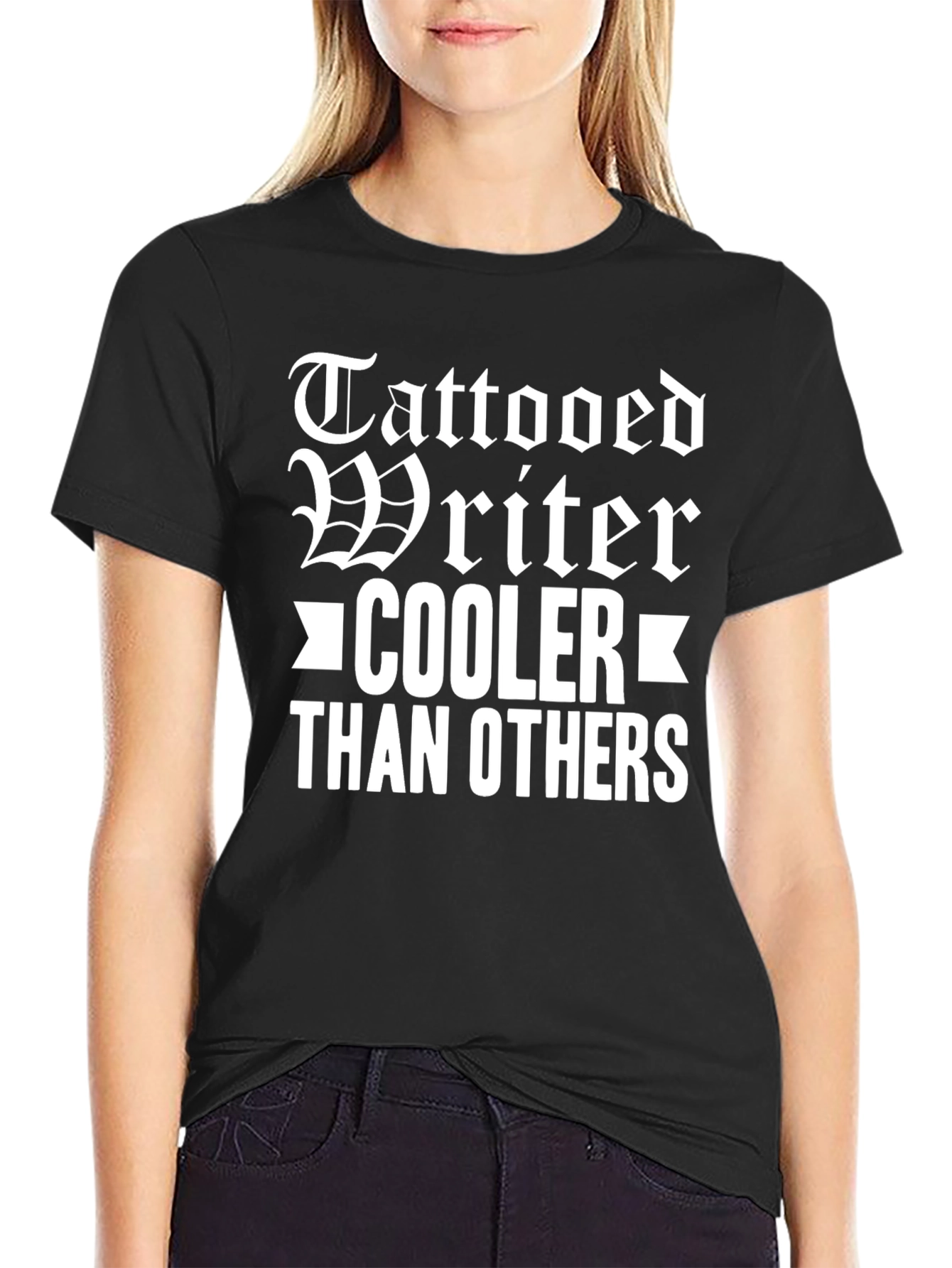 Tattooed Writer T-Shirt - Cool & Unique