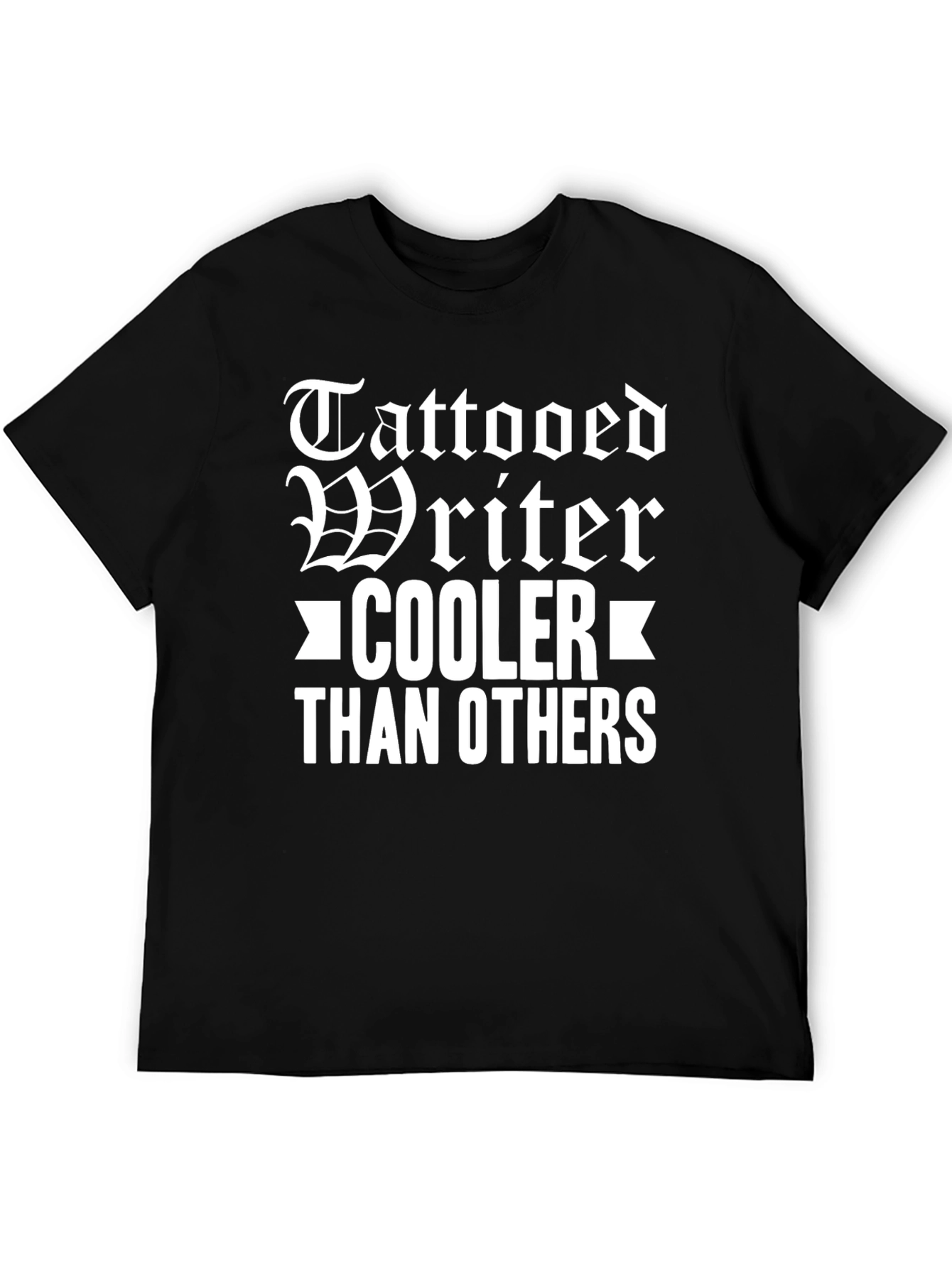 Tattooed Writer T-Shirt - Cool & Unique